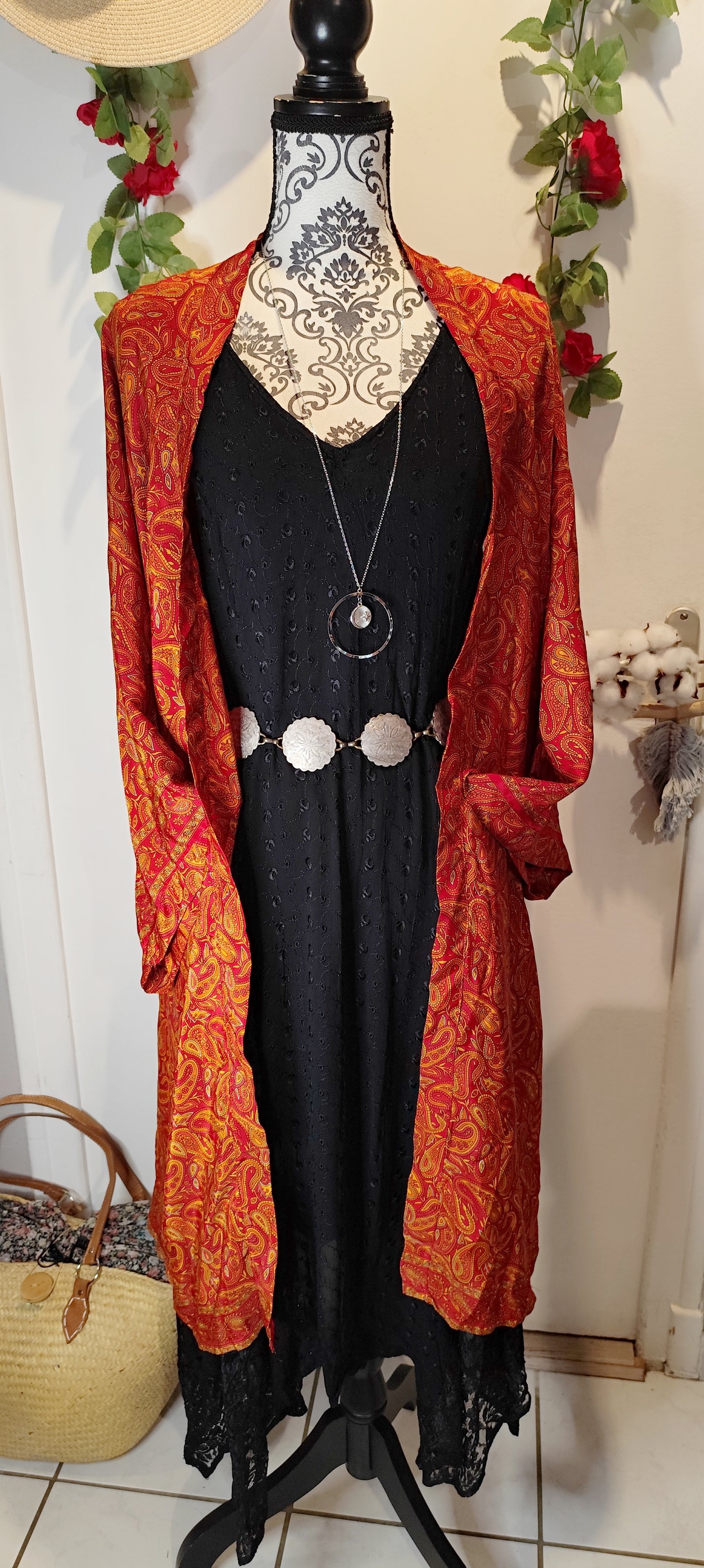Kimono bohème chic