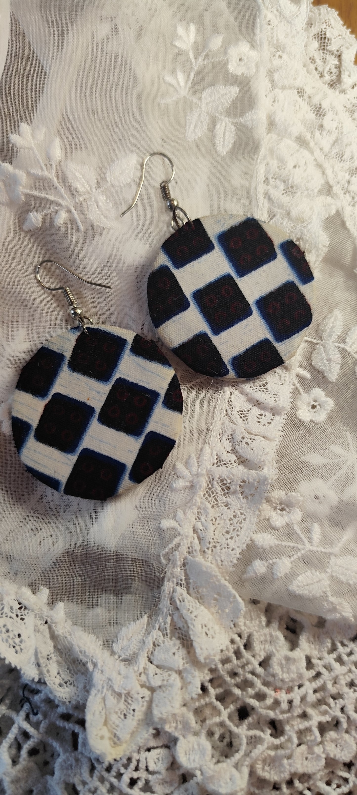Boucles d'oreilles illusion
