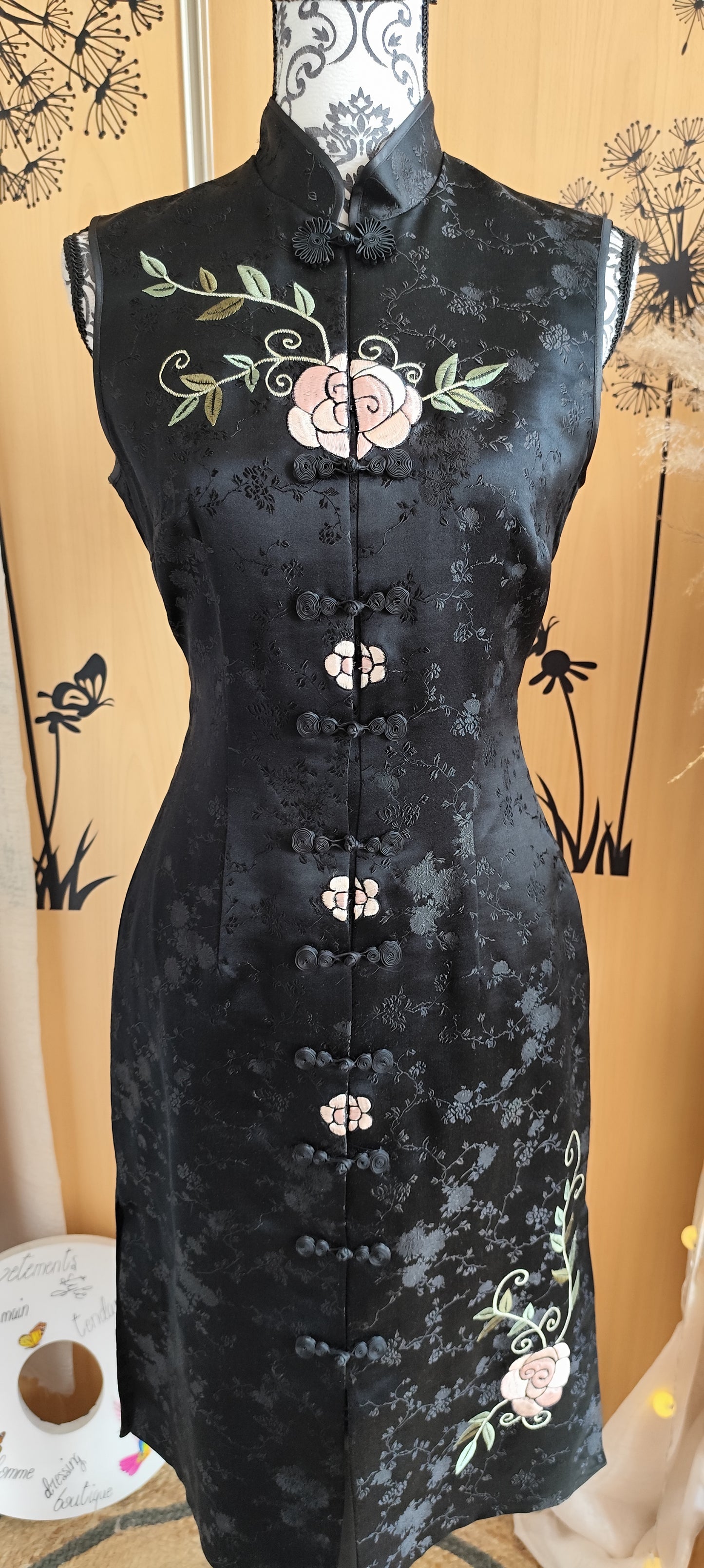 Qipao brodé/H&M