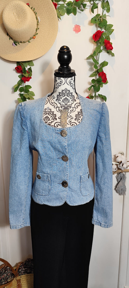Veste en jean vintage