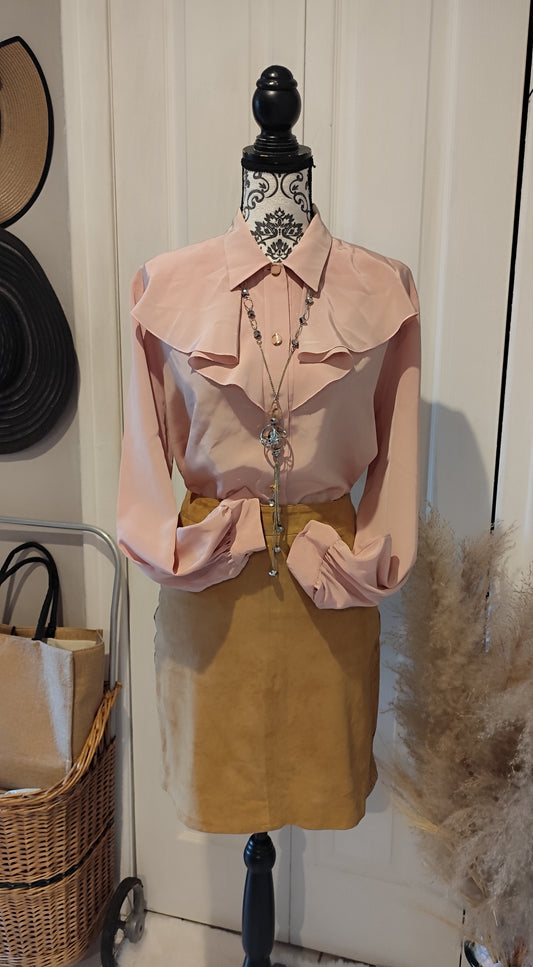 Chemise satinée