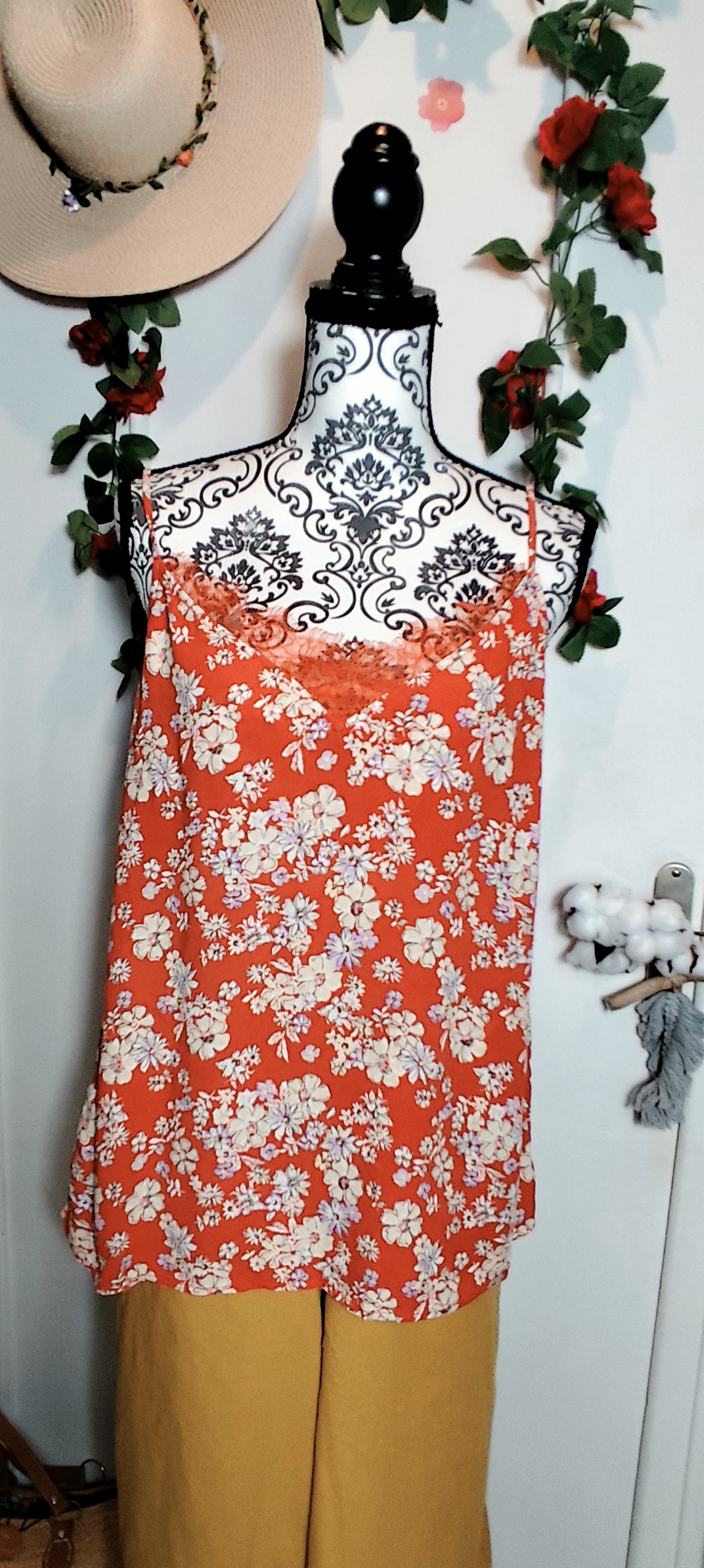 Top fleuri