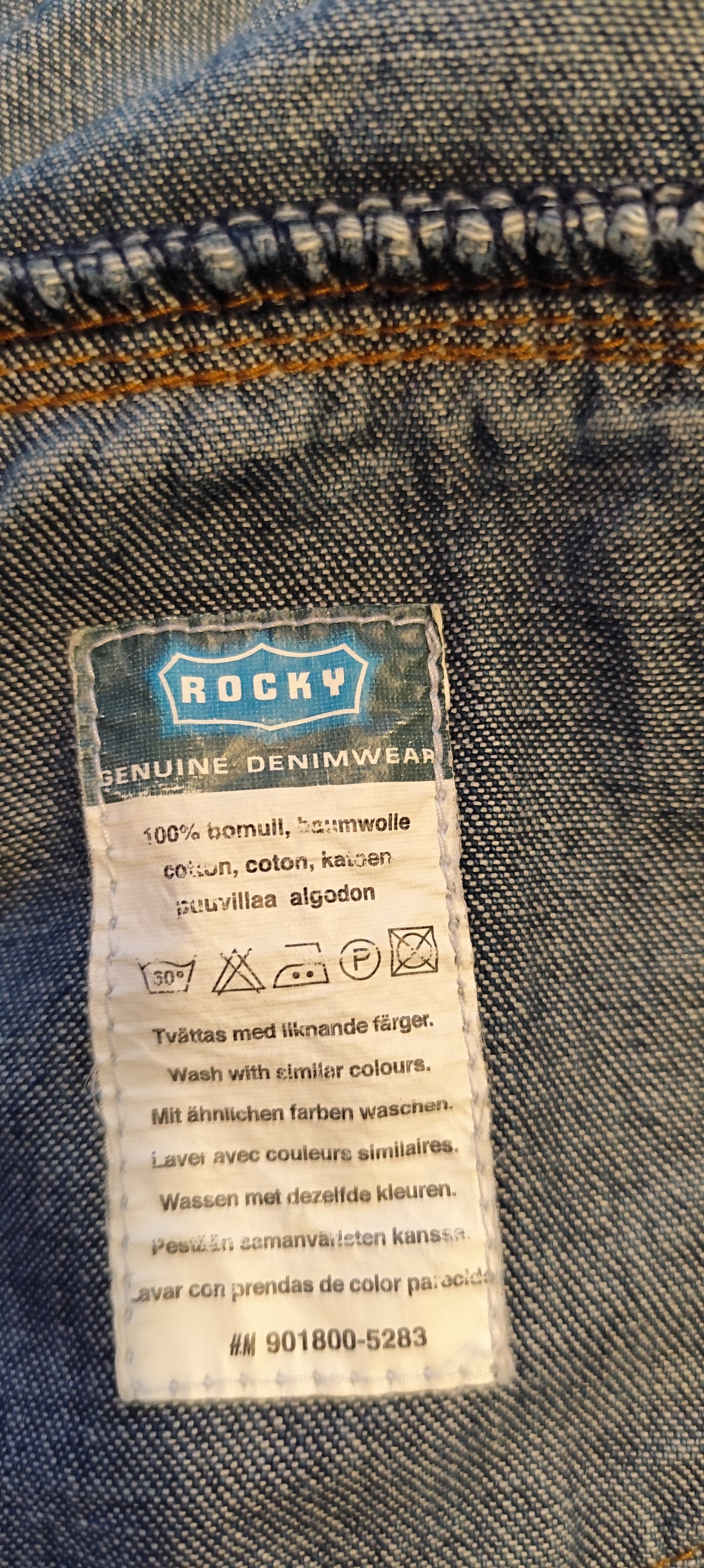 Veste en jean vintage