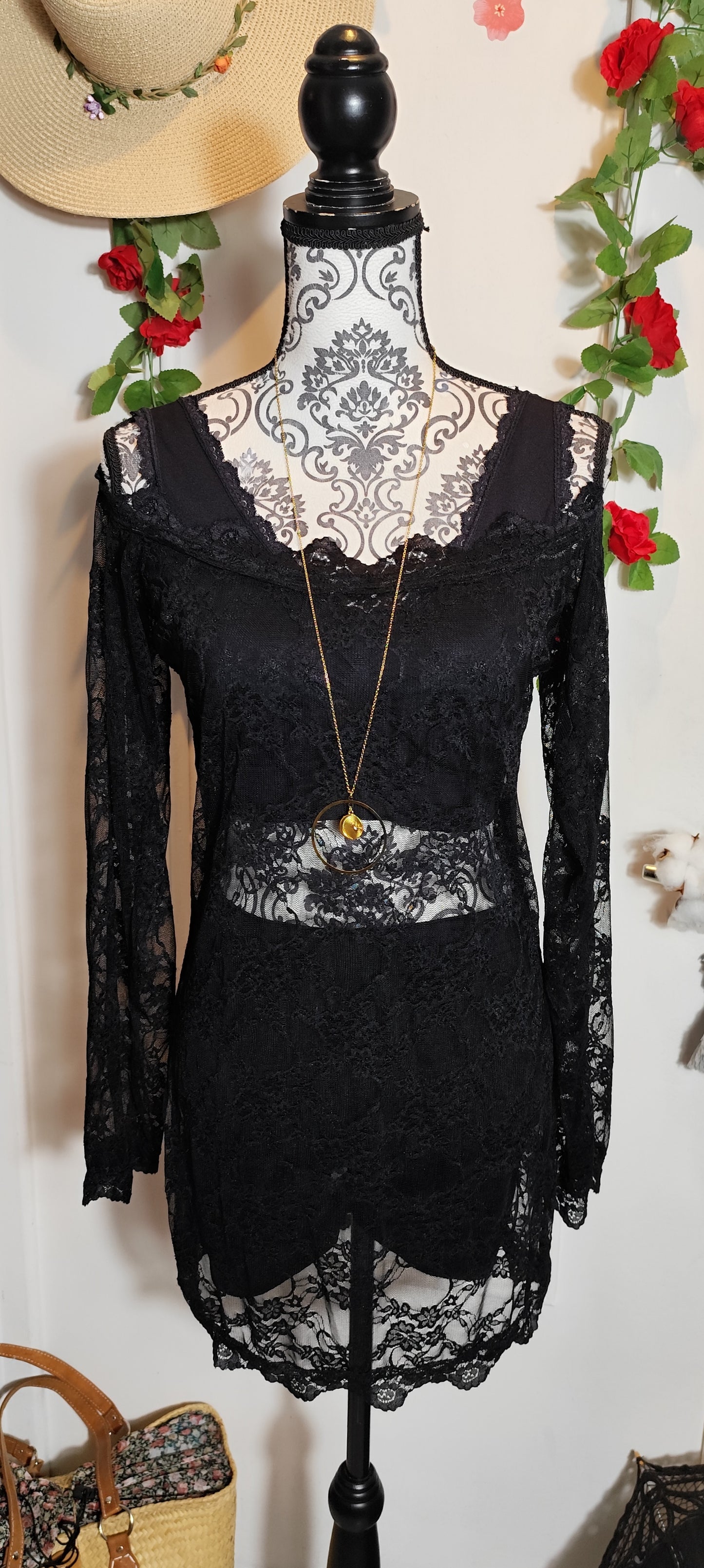 Robe dentelle