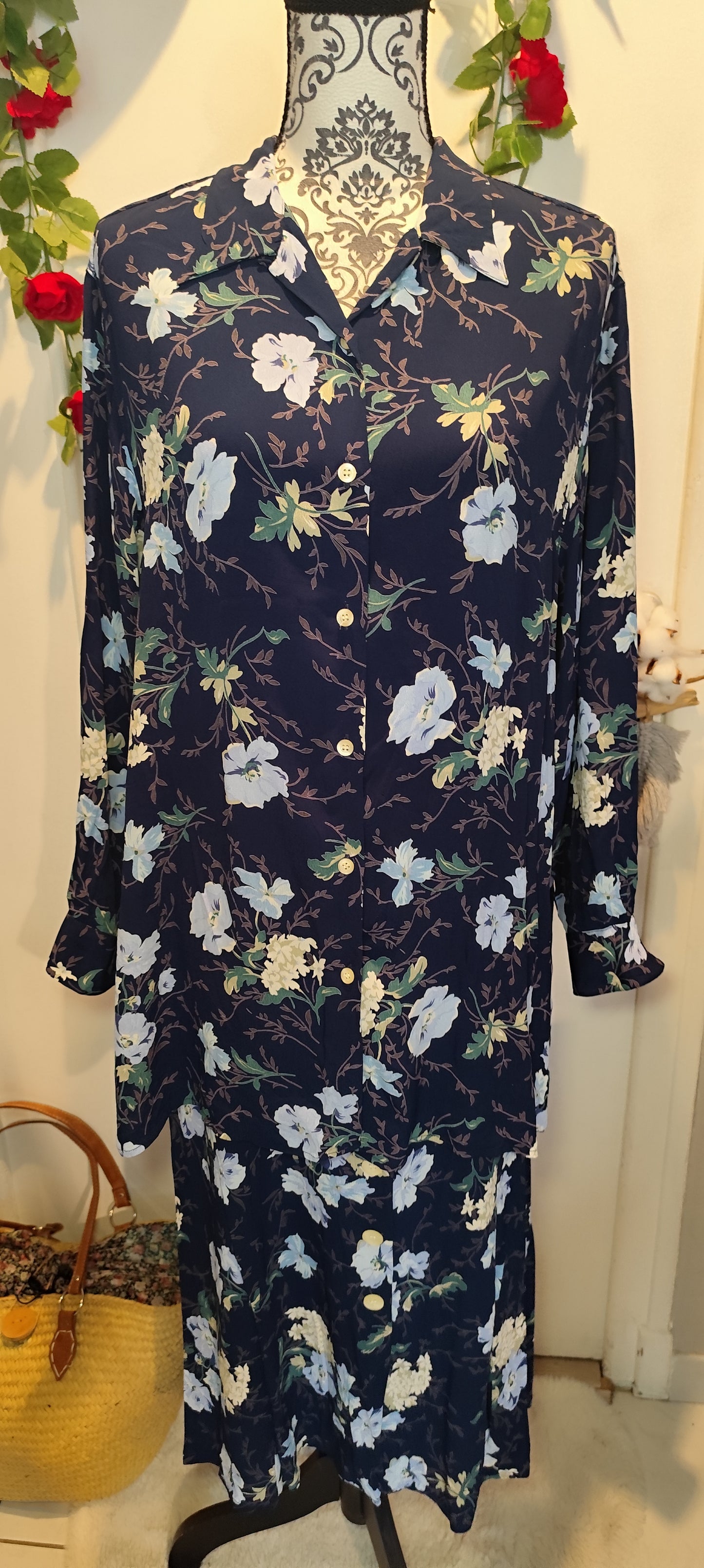 Ensemble jupe/chemise