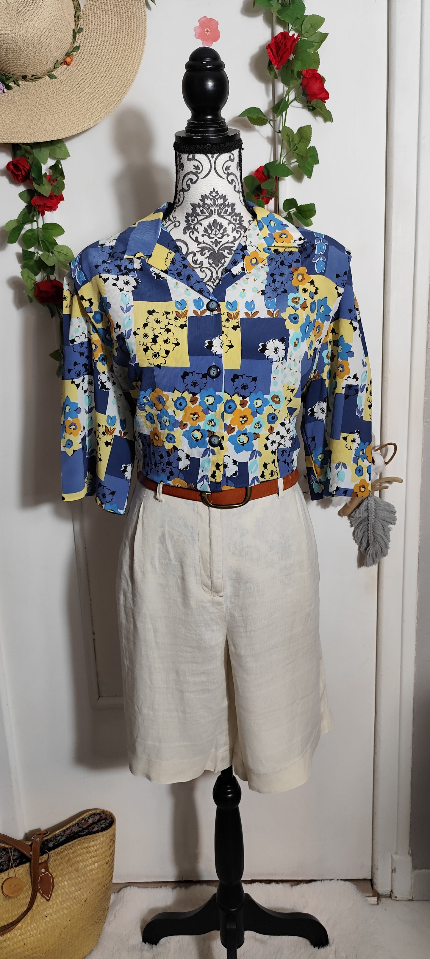 Chemise pop colorée Karting