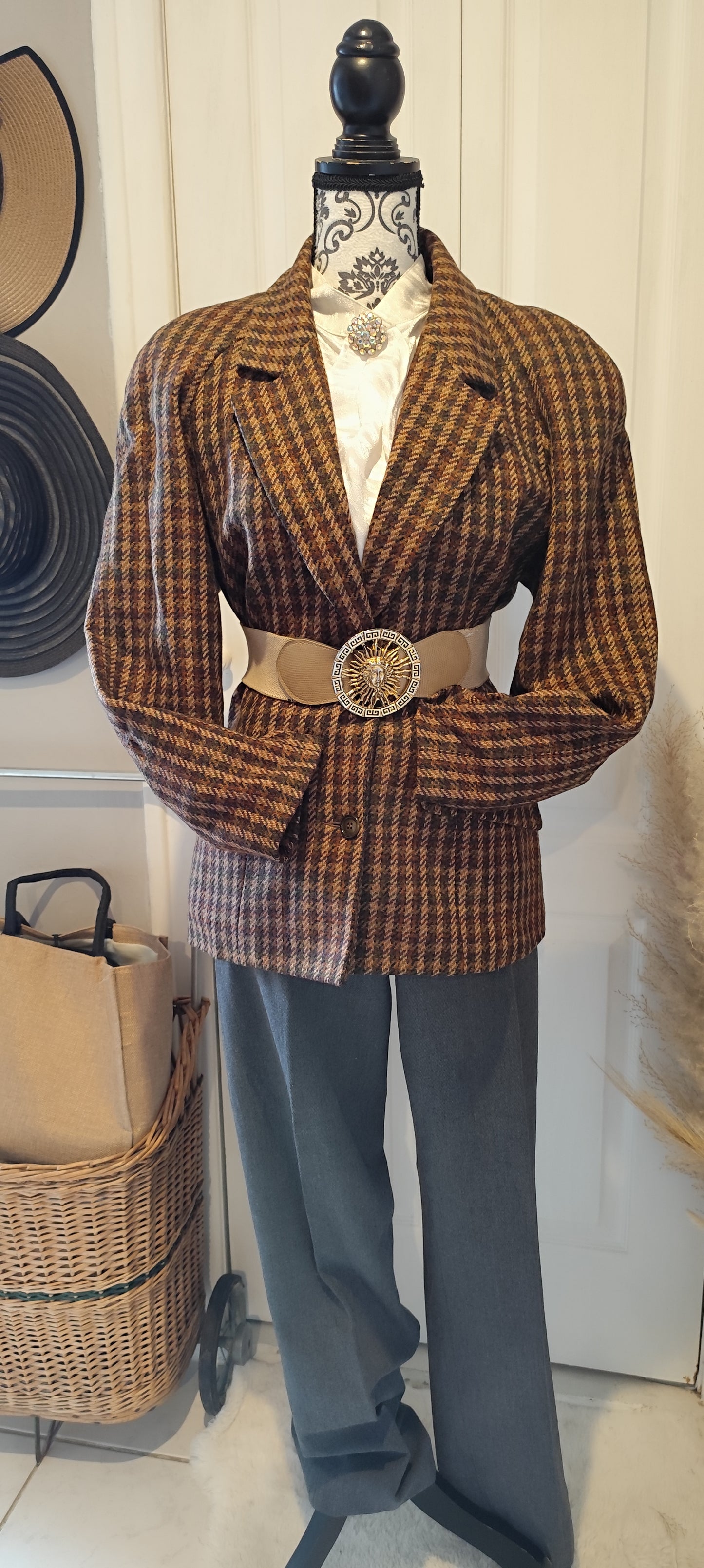 Tailleur pure laine Cacharel