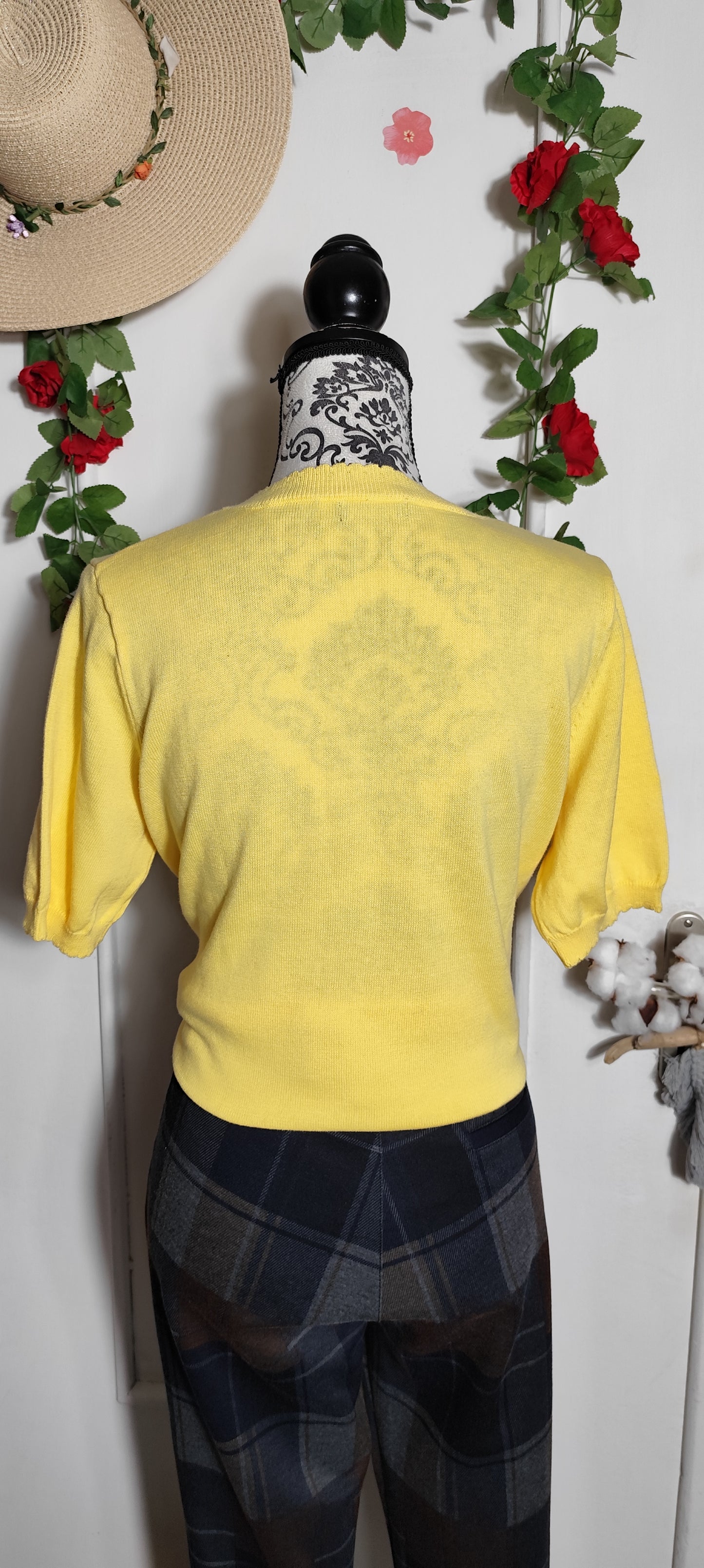 Pull en maille soleil
