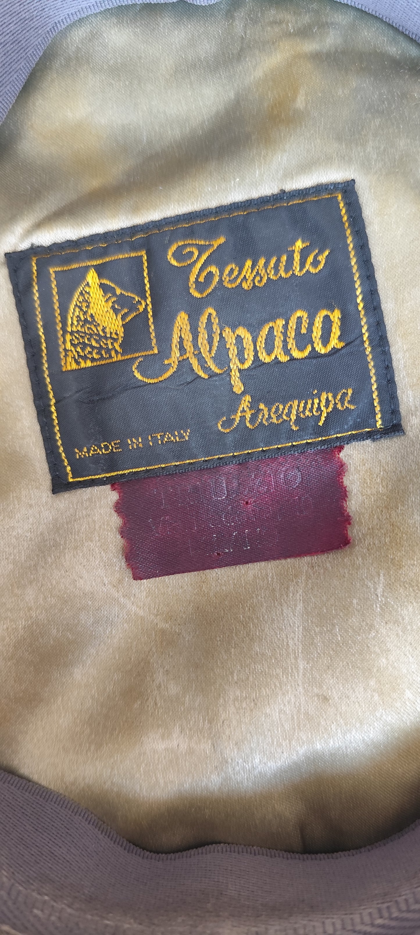 Casquette gavroche en alpaga