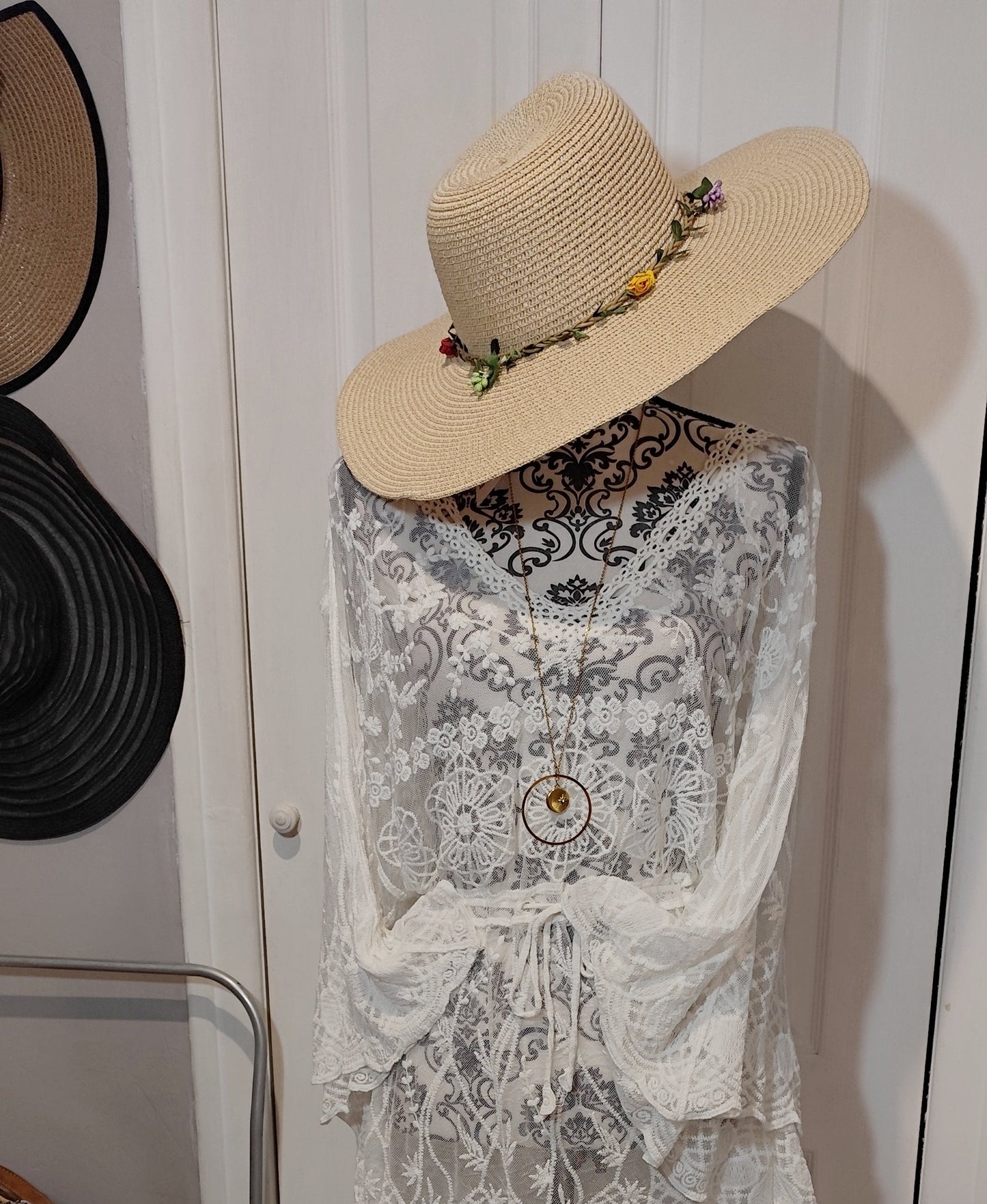 Chapeau bohème vintage
