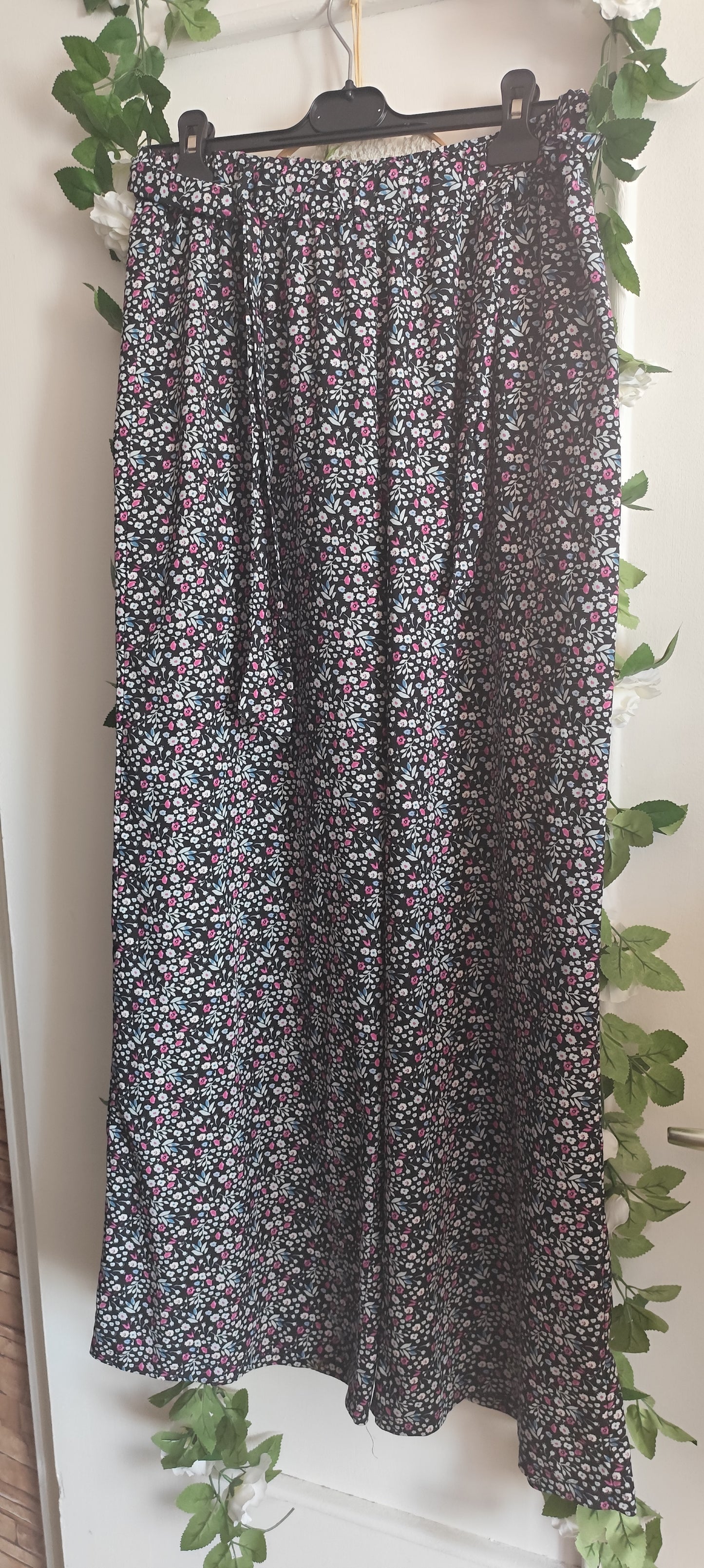 Pantalon jambes larges Kiabi