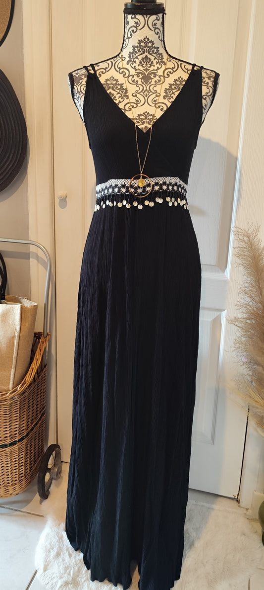 Robe longue romantique
