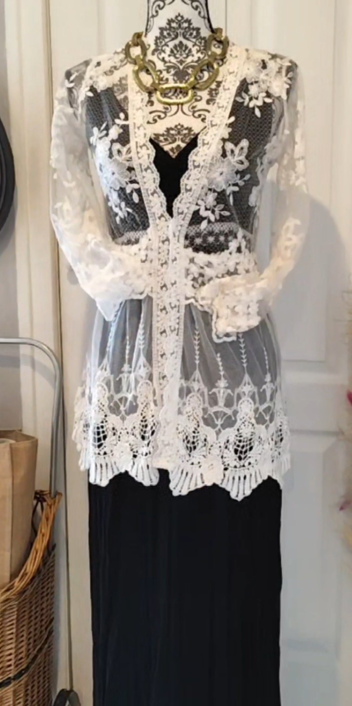 Kimono en dentelle