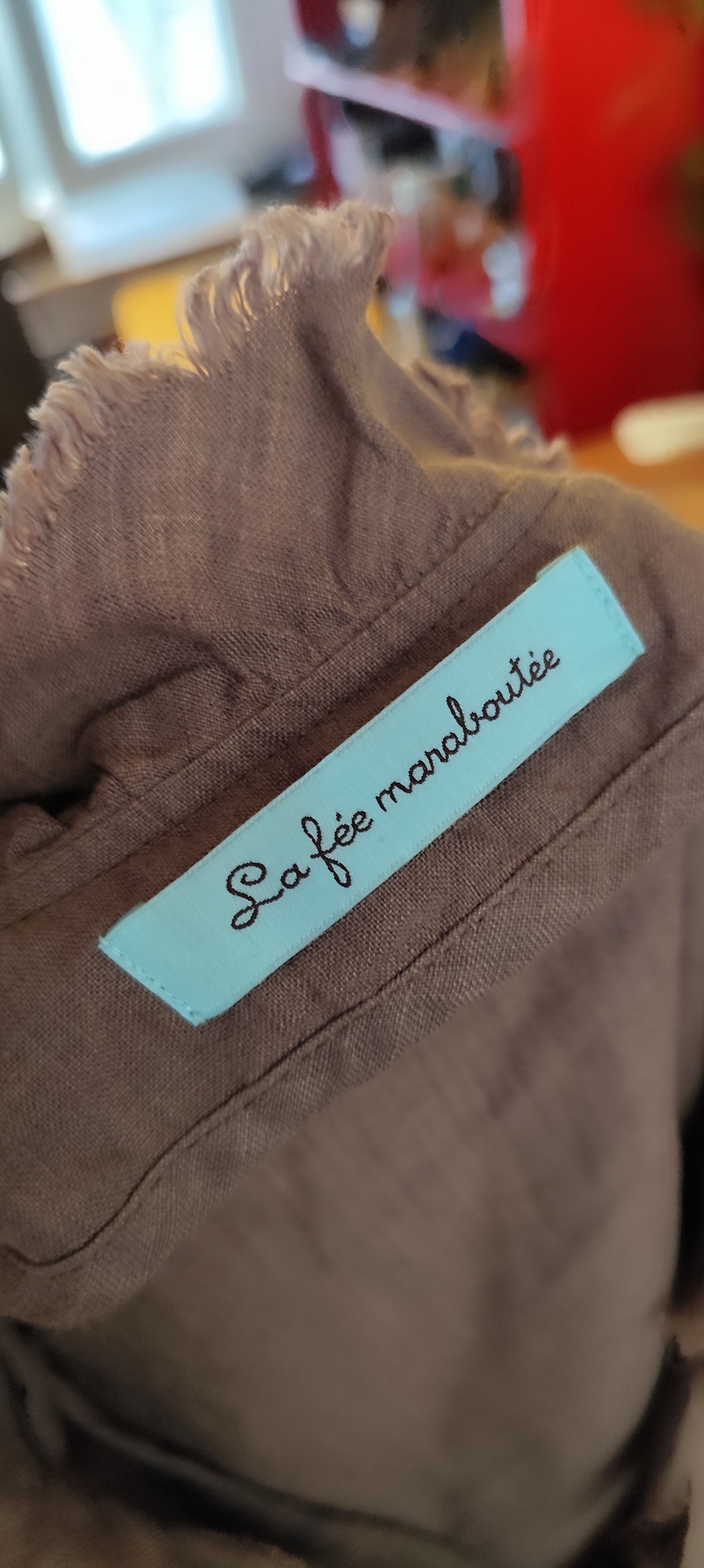 Veste en lin la Fée maraboutée