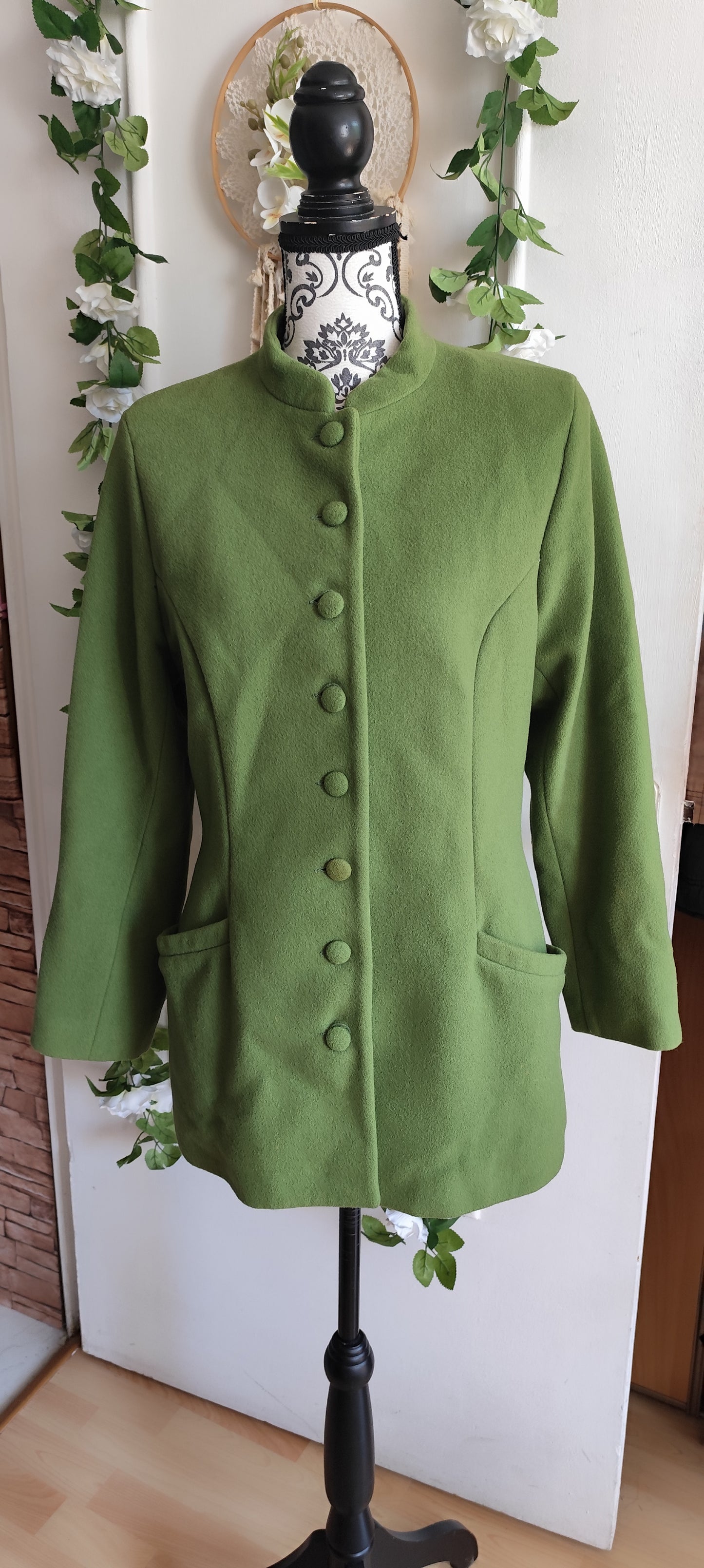 Manteau laine/Cacharel