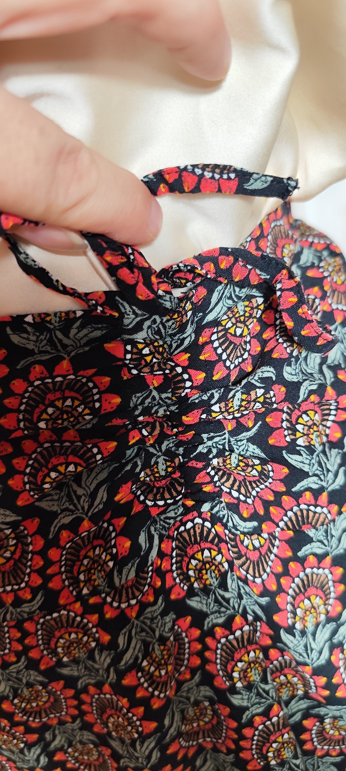 Jupe à fleurs