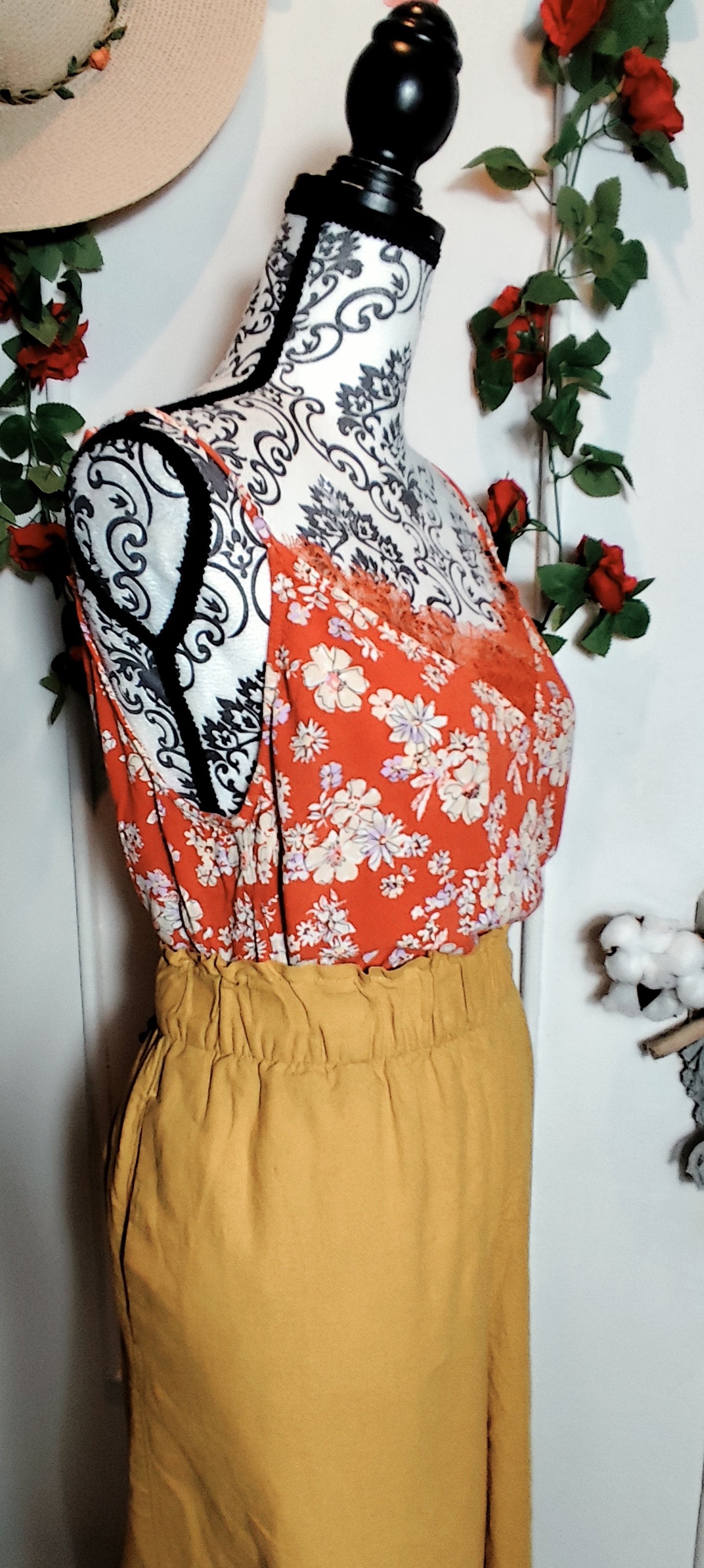 Top fleuri