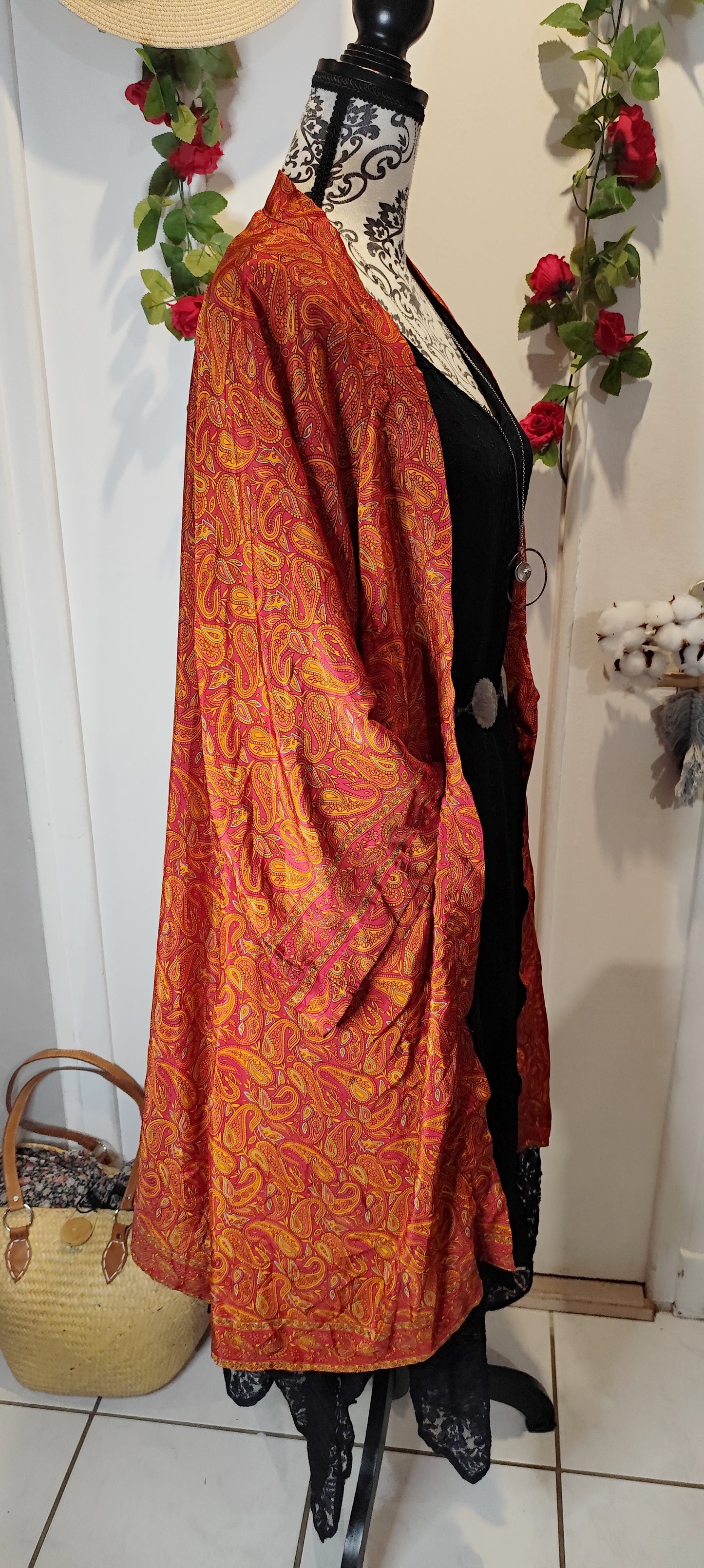 Kimono bohème chic