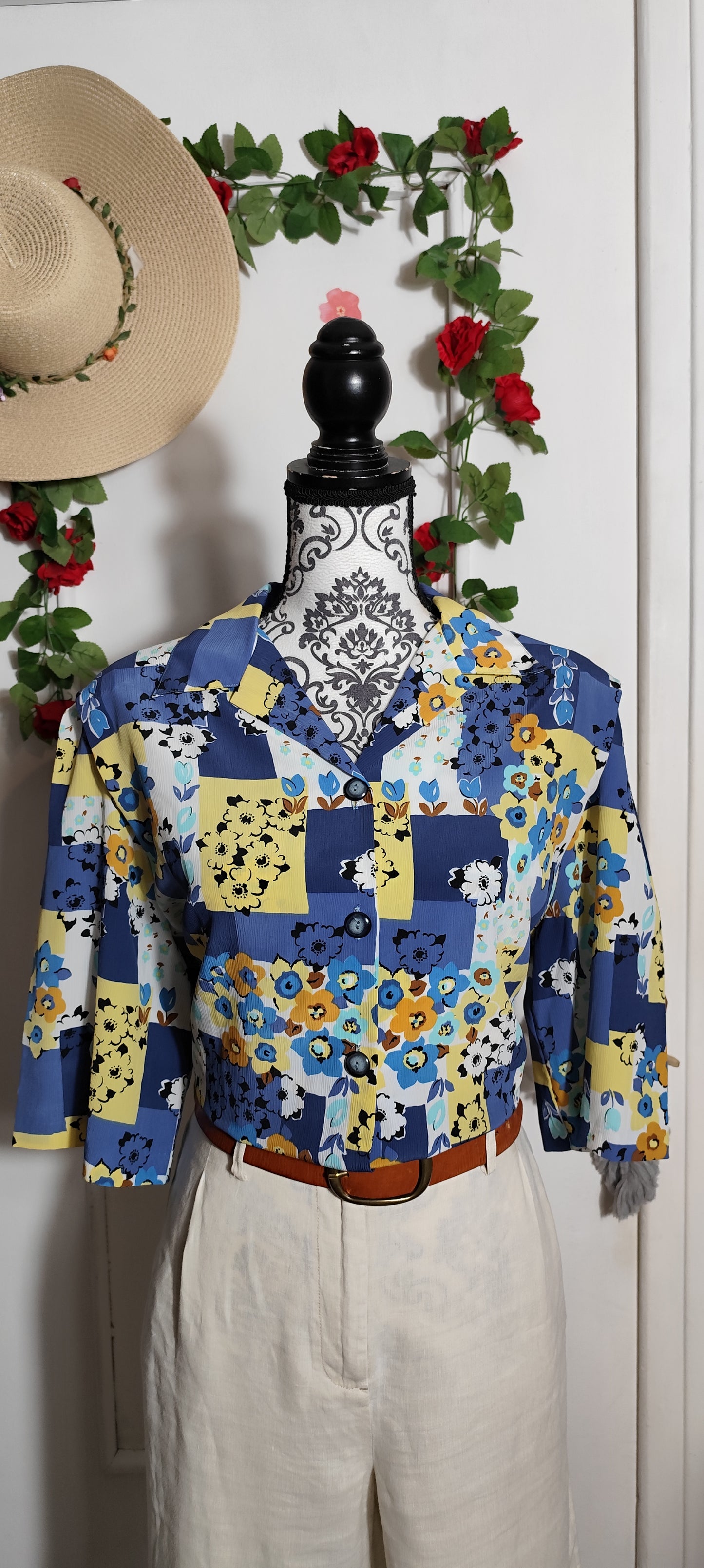 Chemise pop colorée Karting