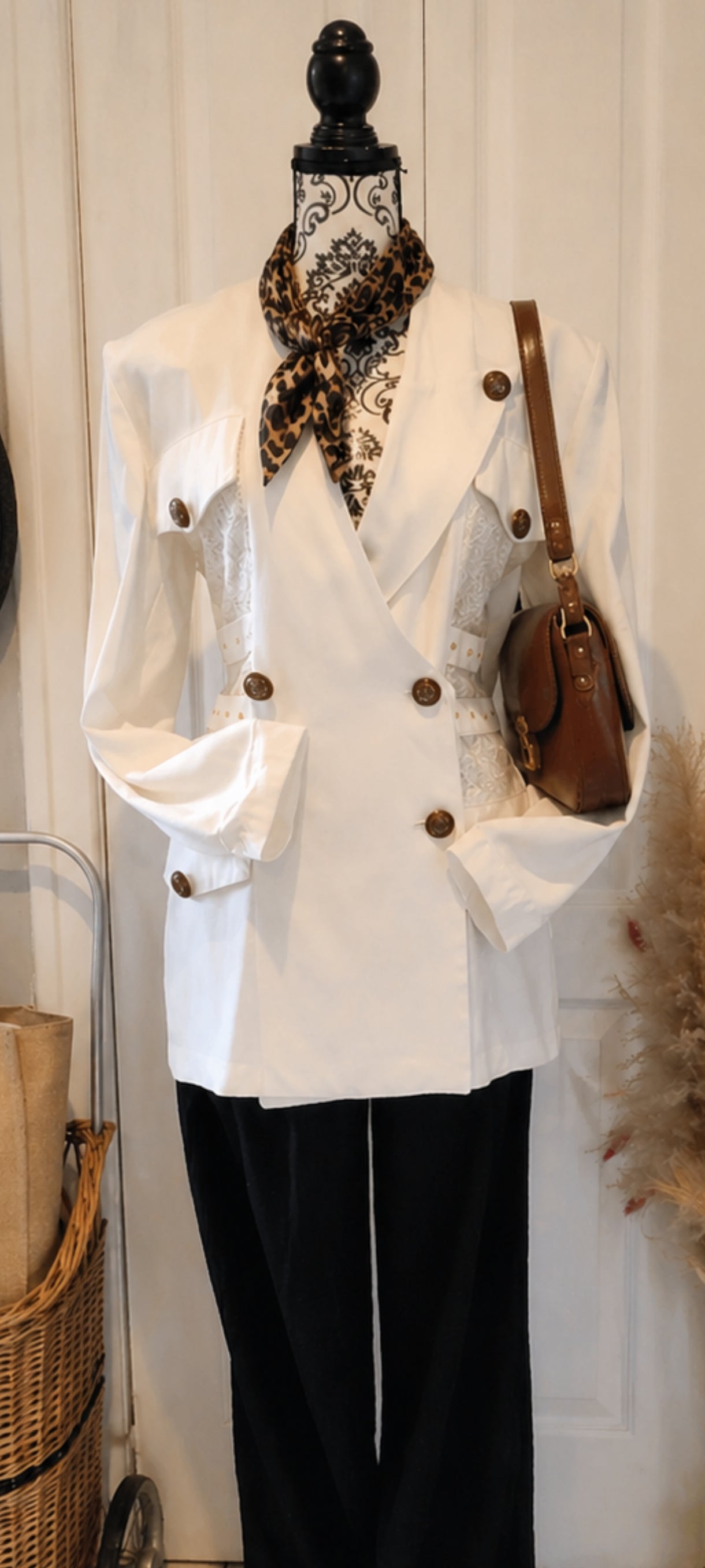 Blazer dos en dentelle/Michael's