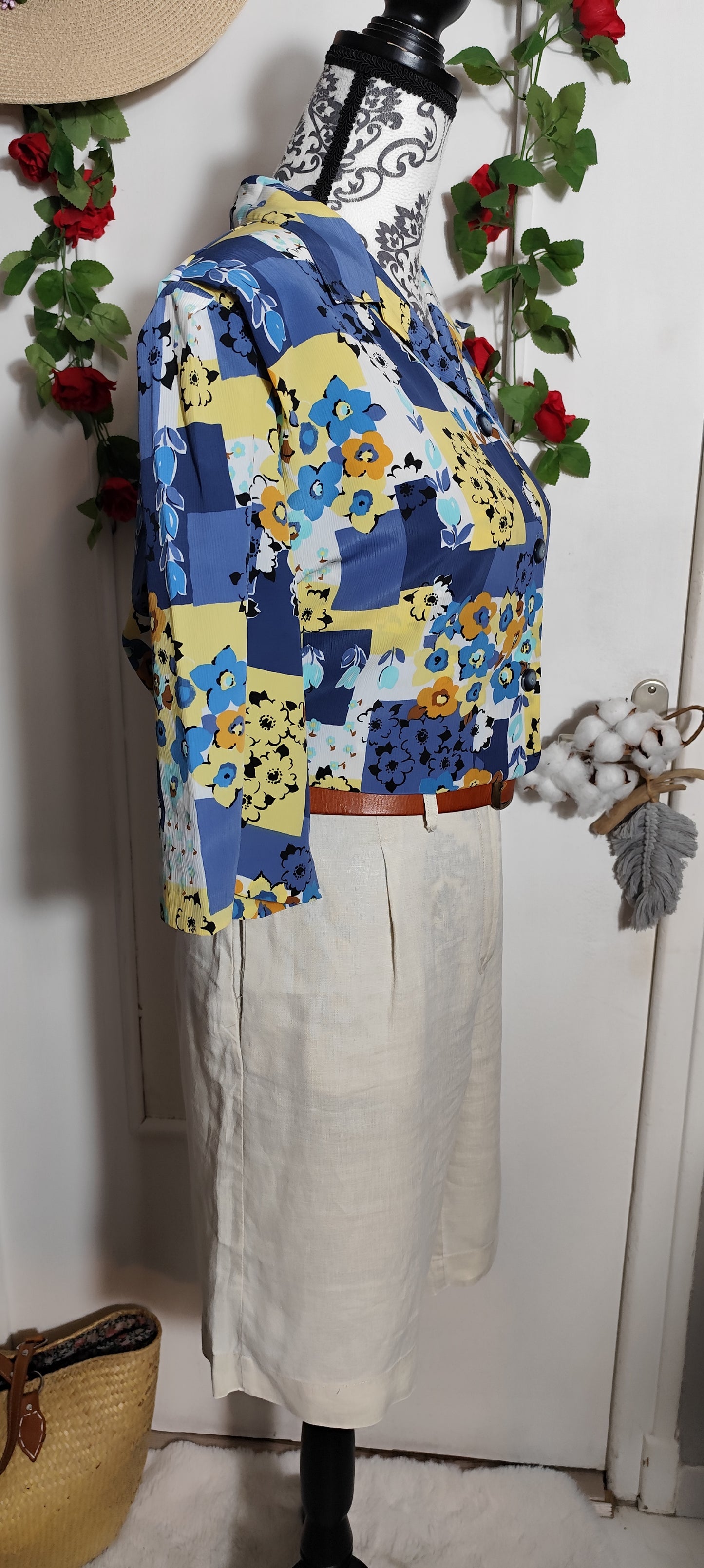 Chemise pop colorée Karting