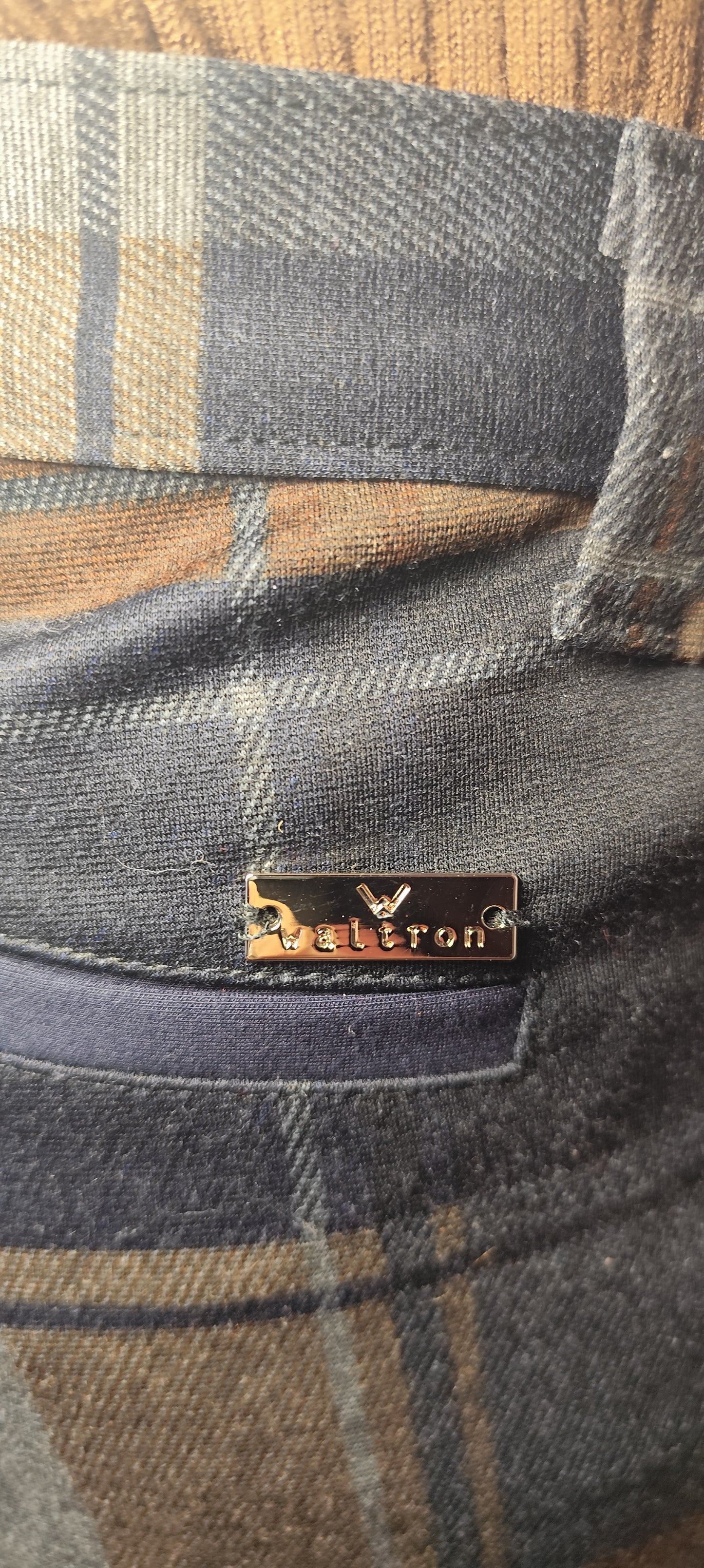 Pantalon à carreaux