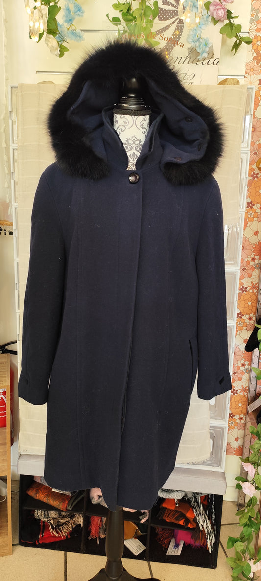 Manteau capuche