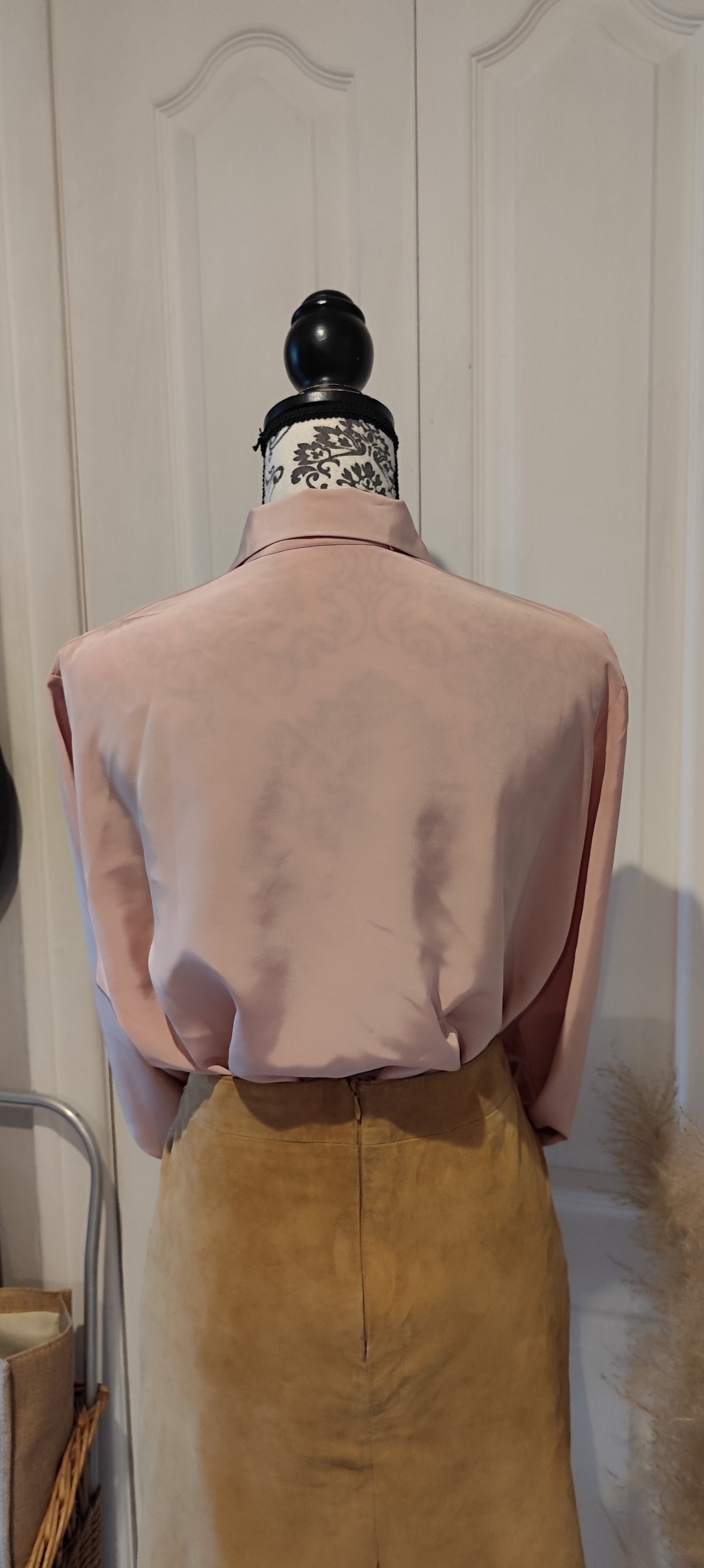 Chemise satinée