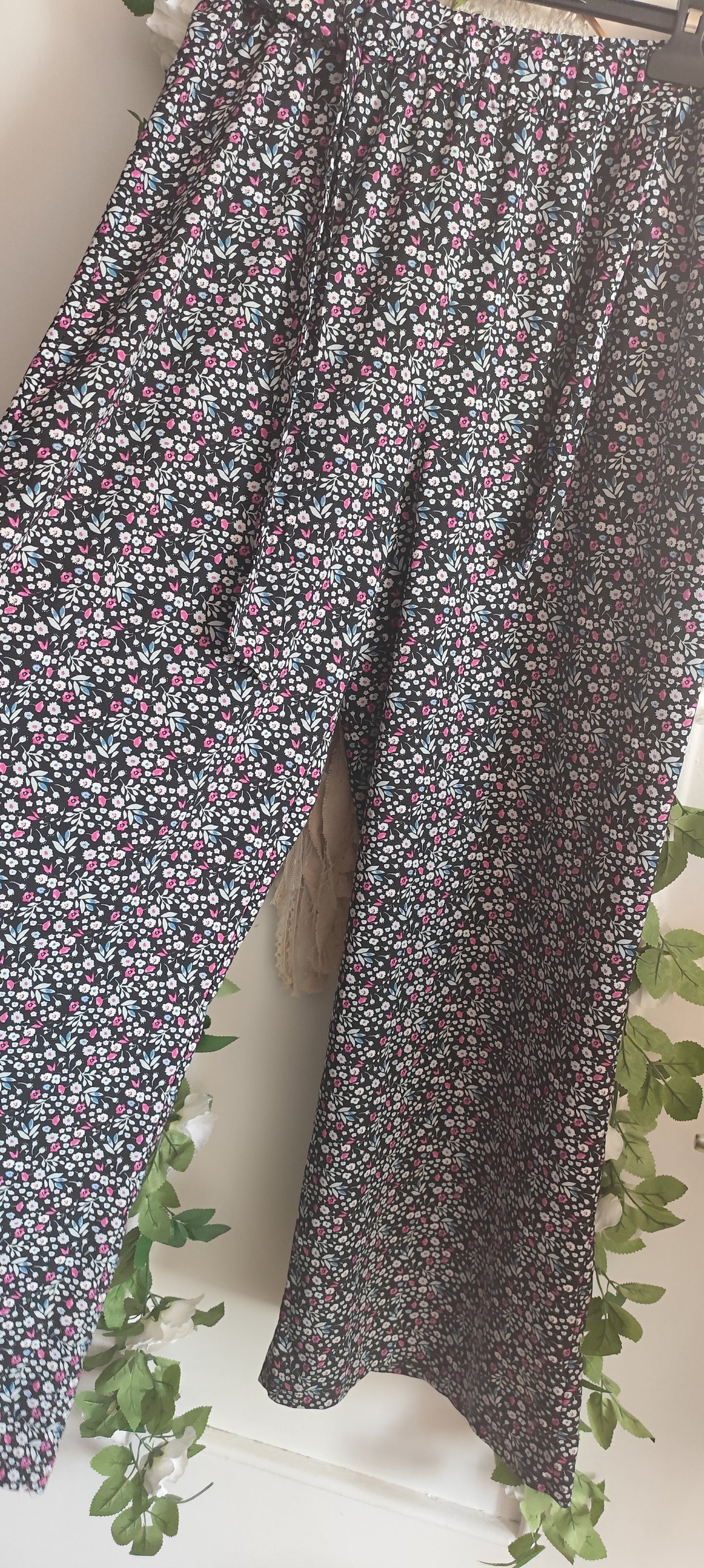 Pantalon jambes larges Kiabi