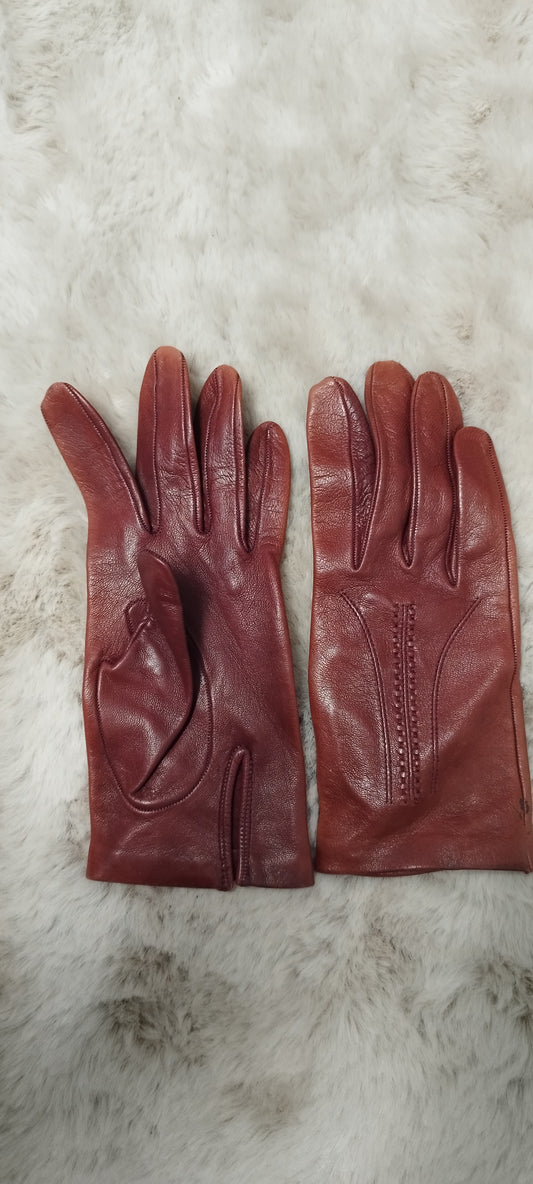 Gants cuir