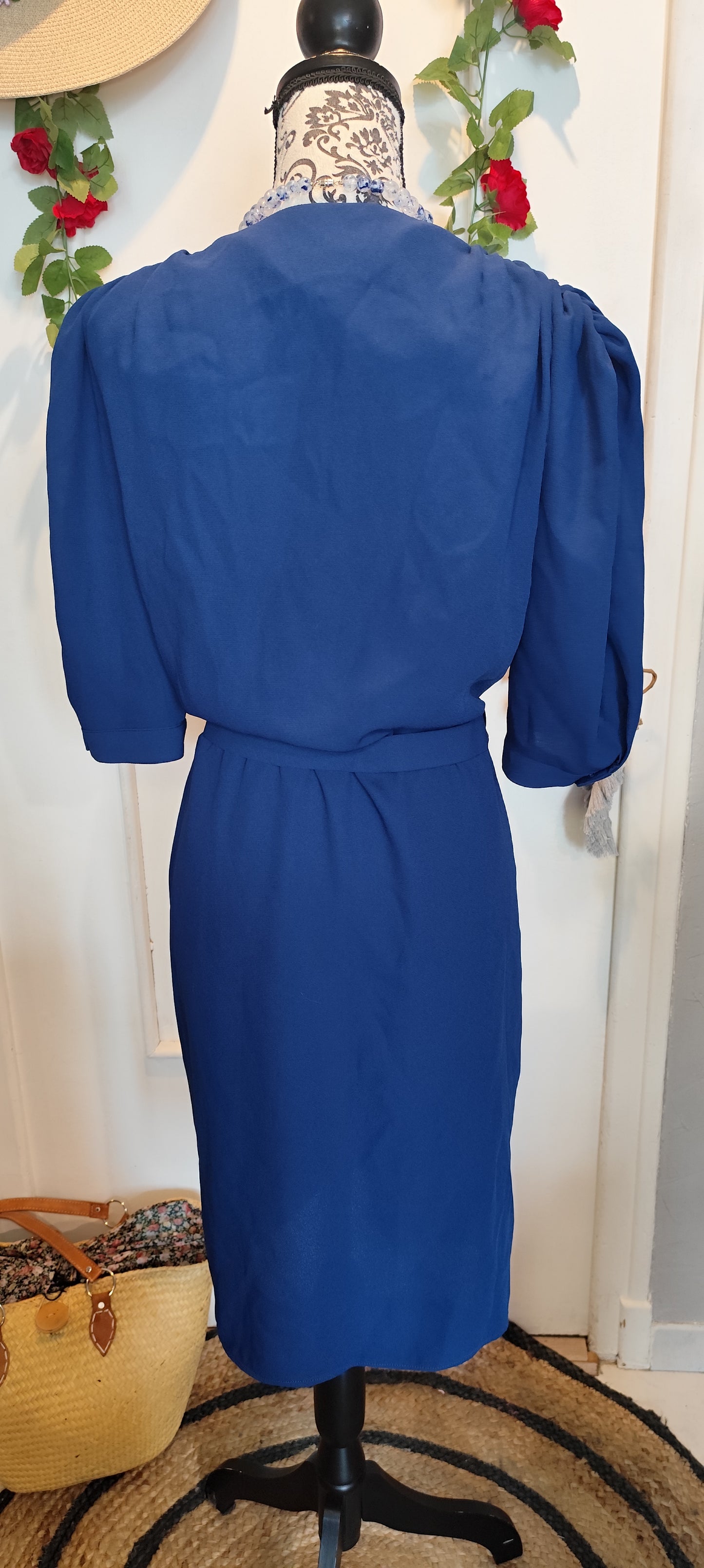 Robe portefeuille vintage