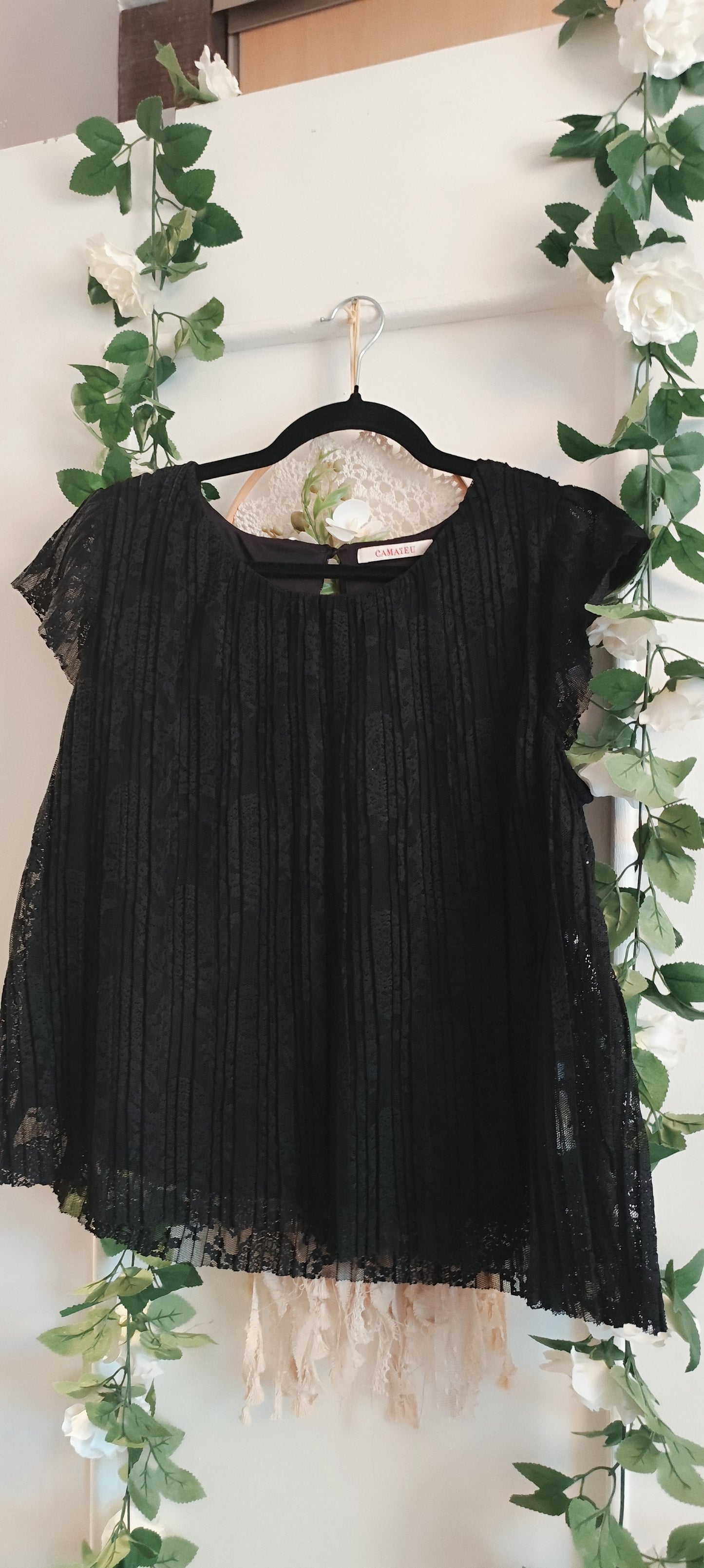 Blouse dentelle Camaïeu