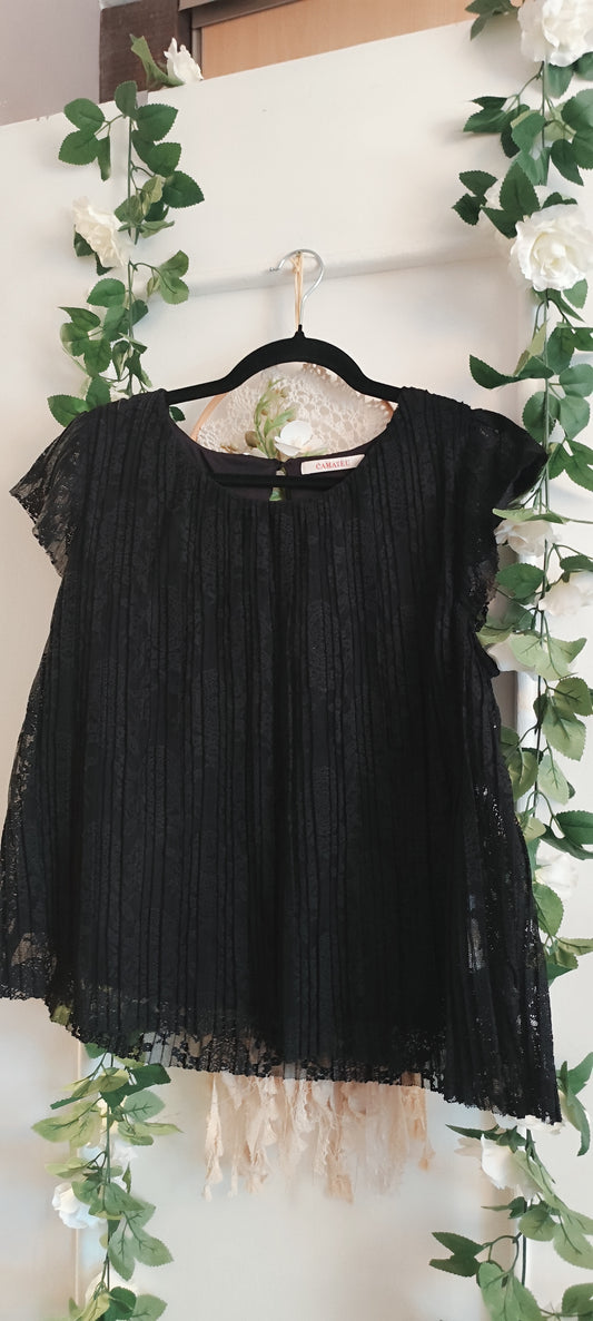 Blouse dentelle Camaïeu
