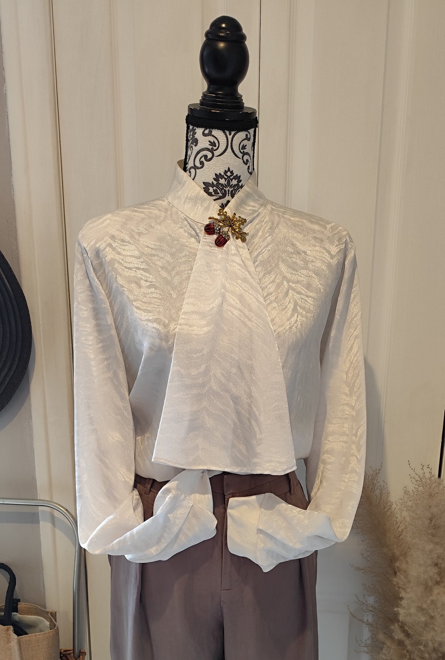 Chemise col élégant