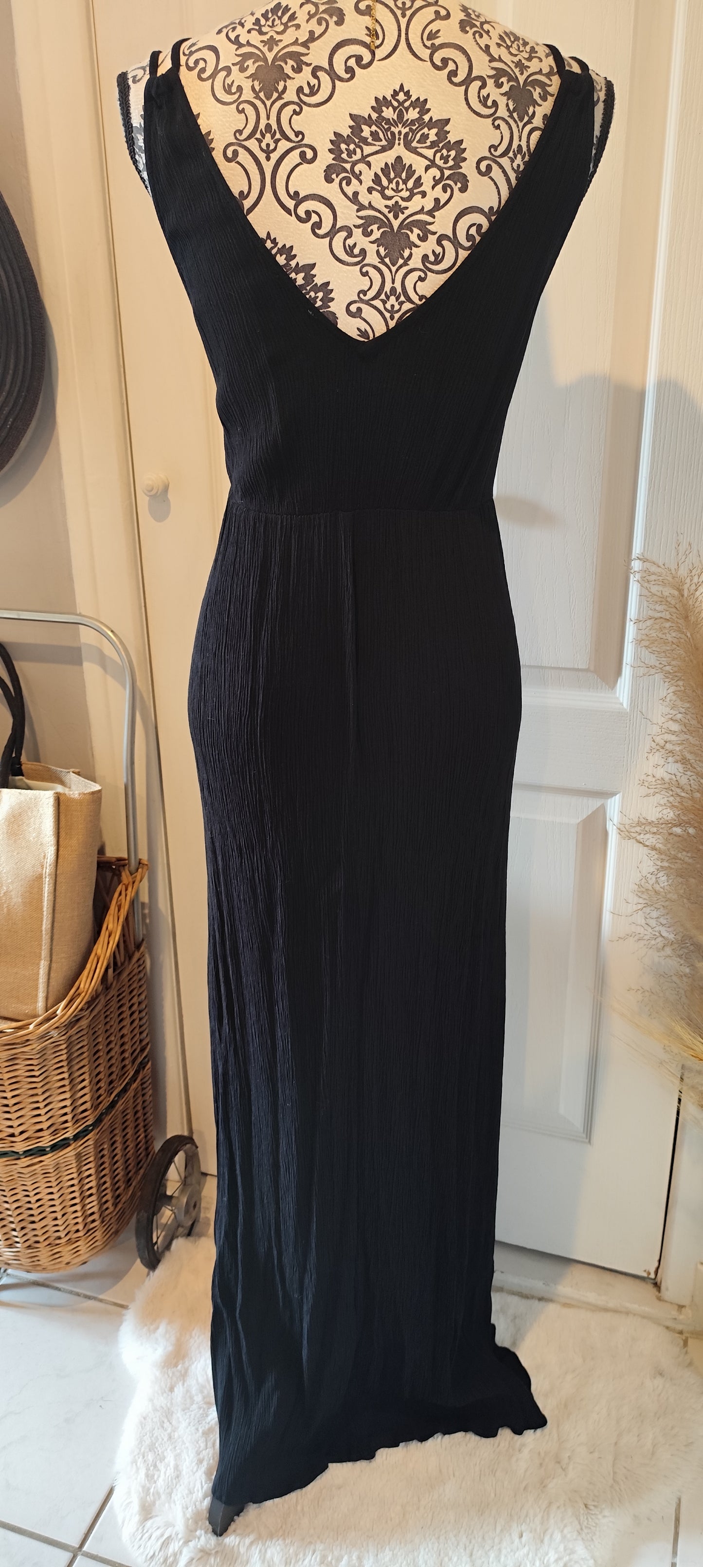 Robe longue romantique