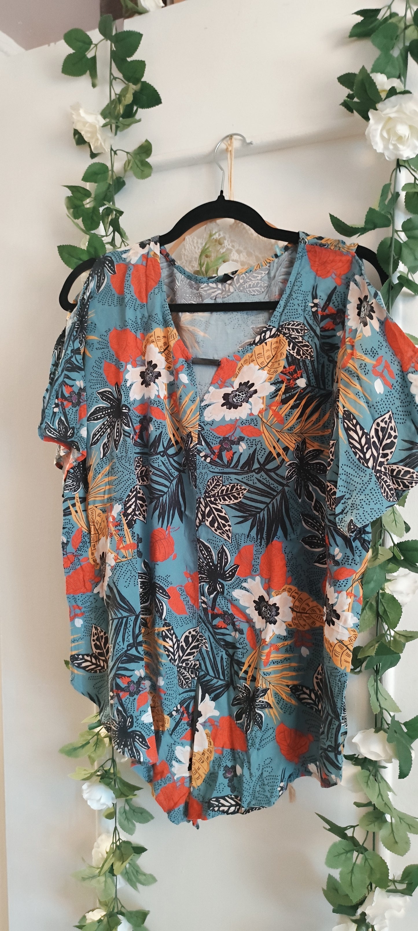 Blouse fleurie