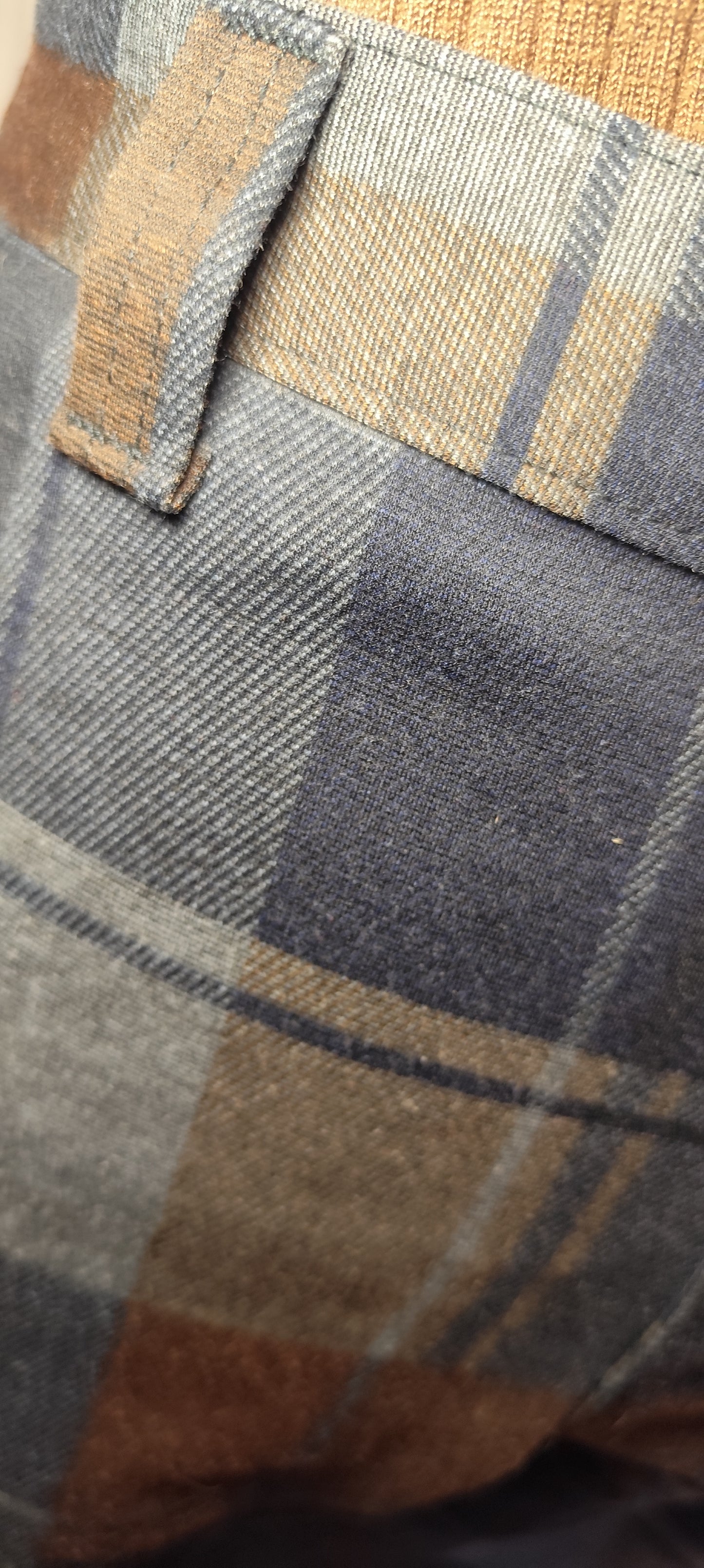 Pantalon à carreaux