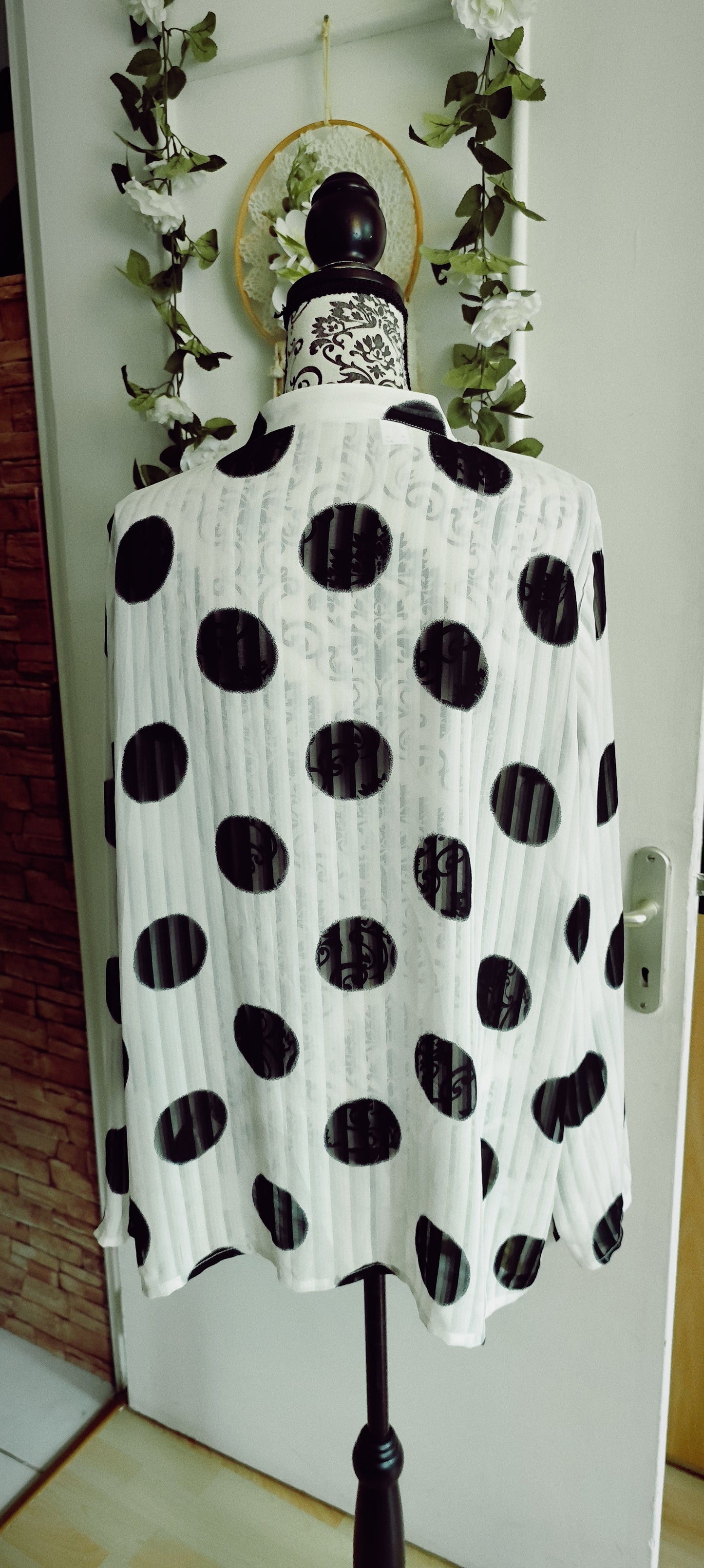 Chemise à pois
