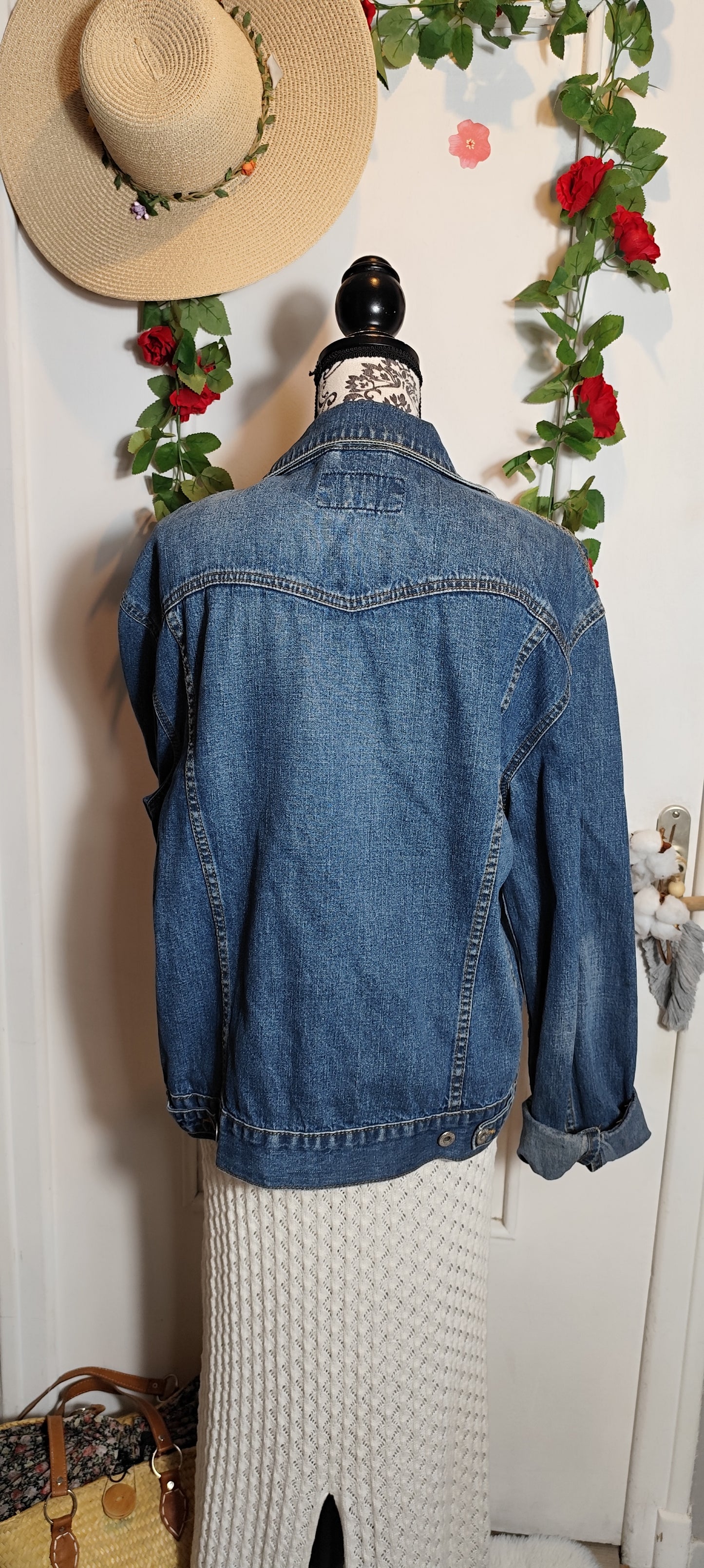 Veste en jean vintage