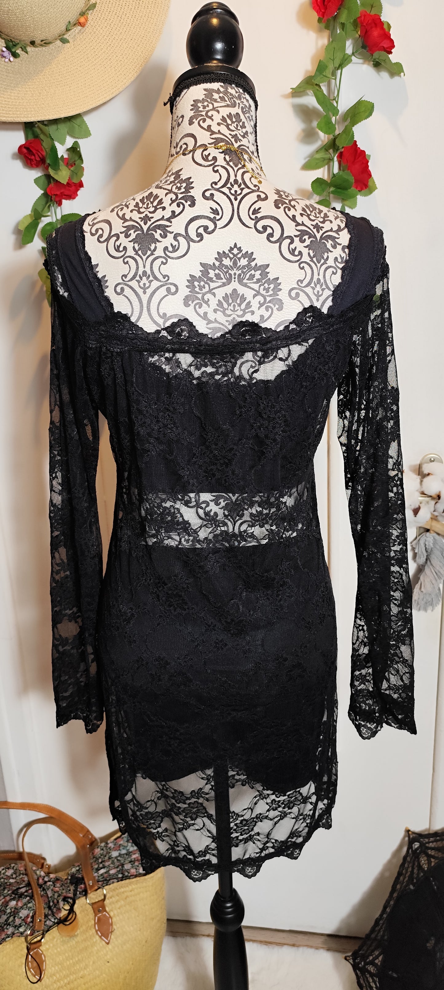 Robe dentelle