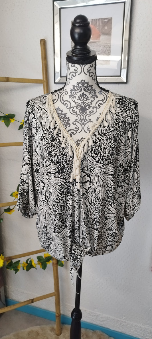 Blouse avec noeud