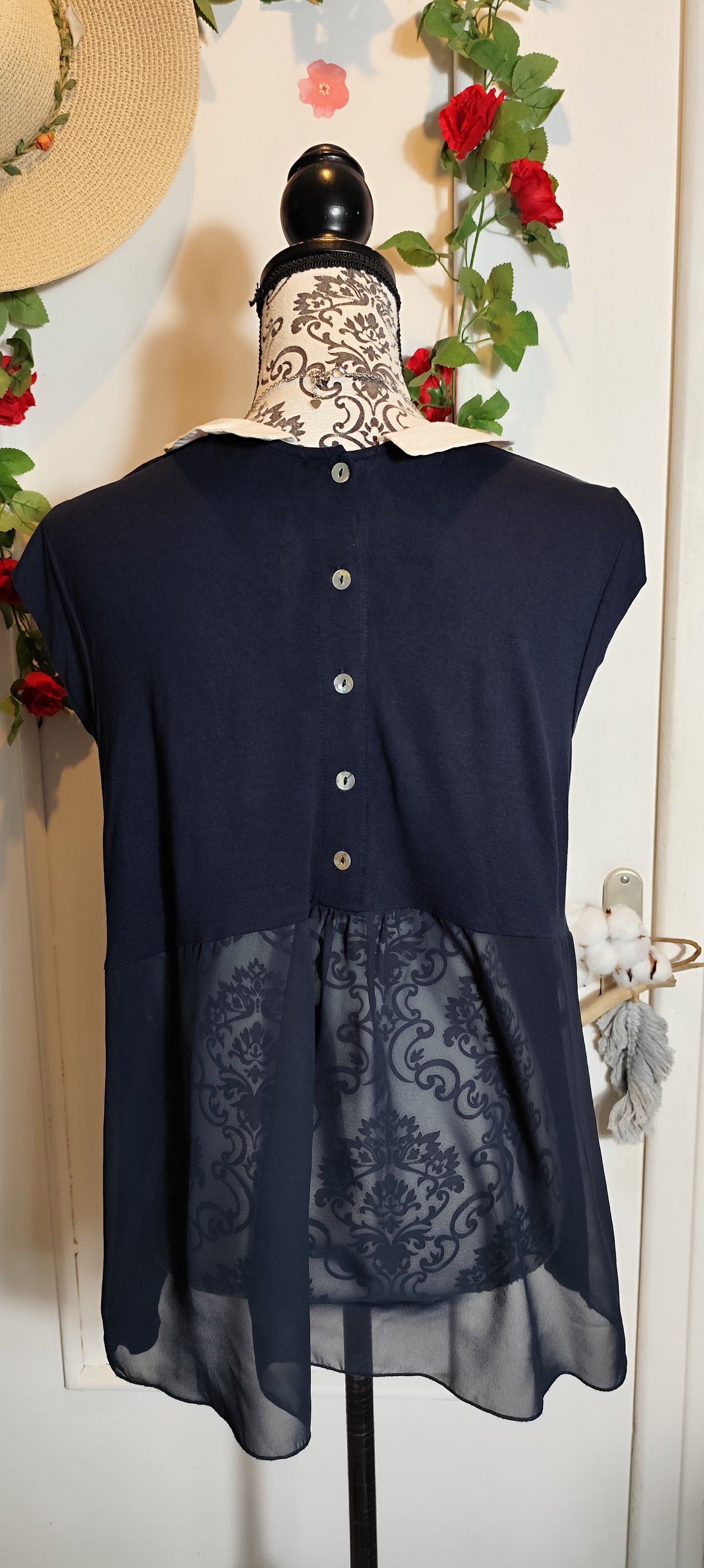 Blouse sans manches