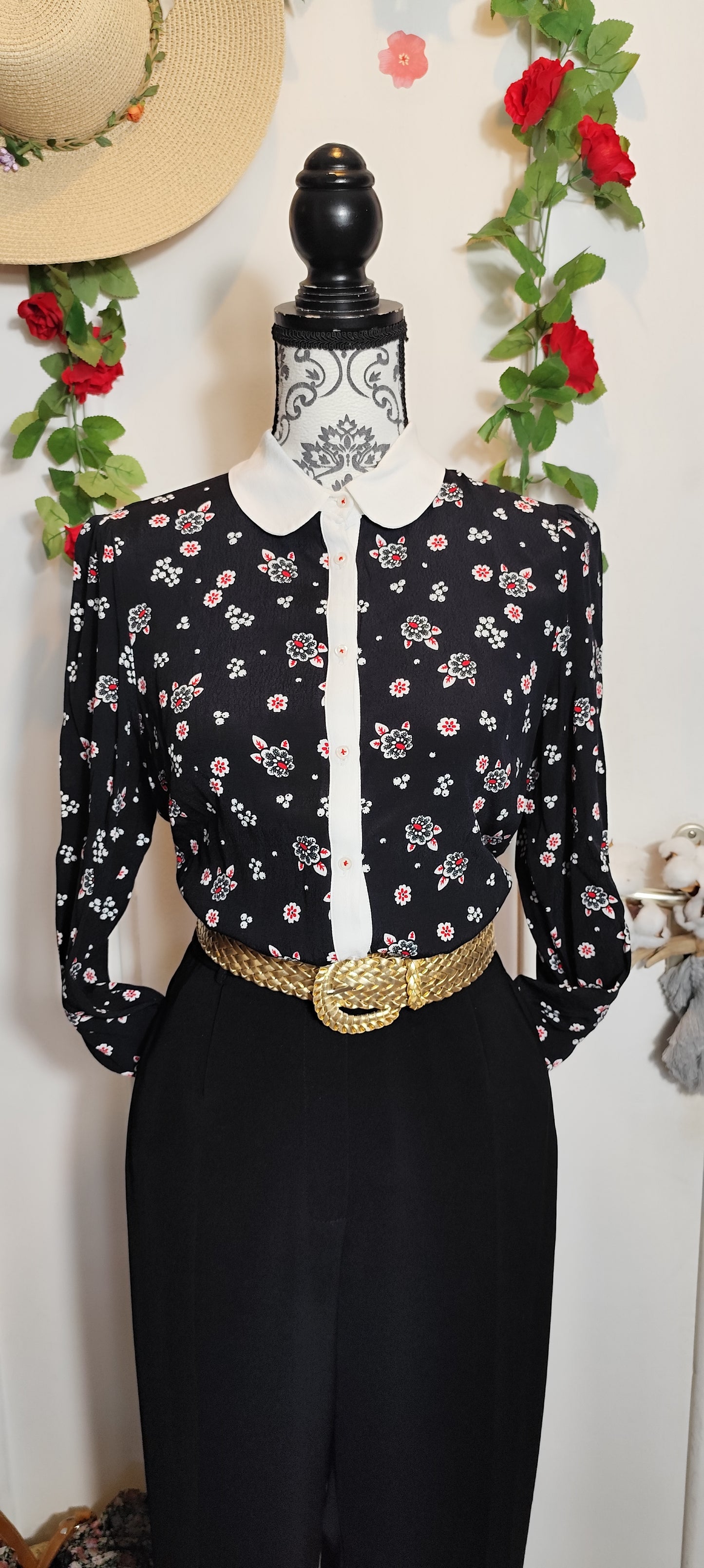 Chemise col claudine