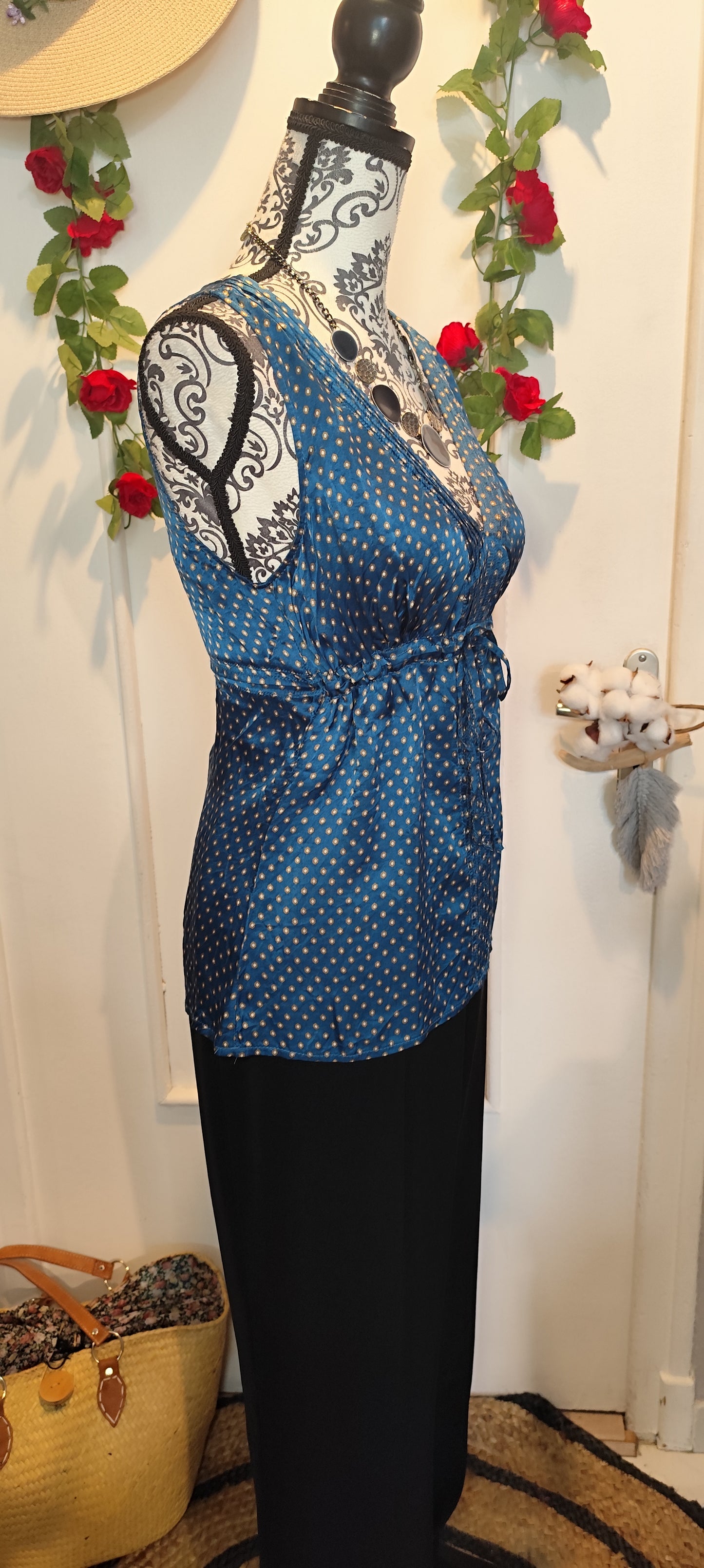 Blouse en soie